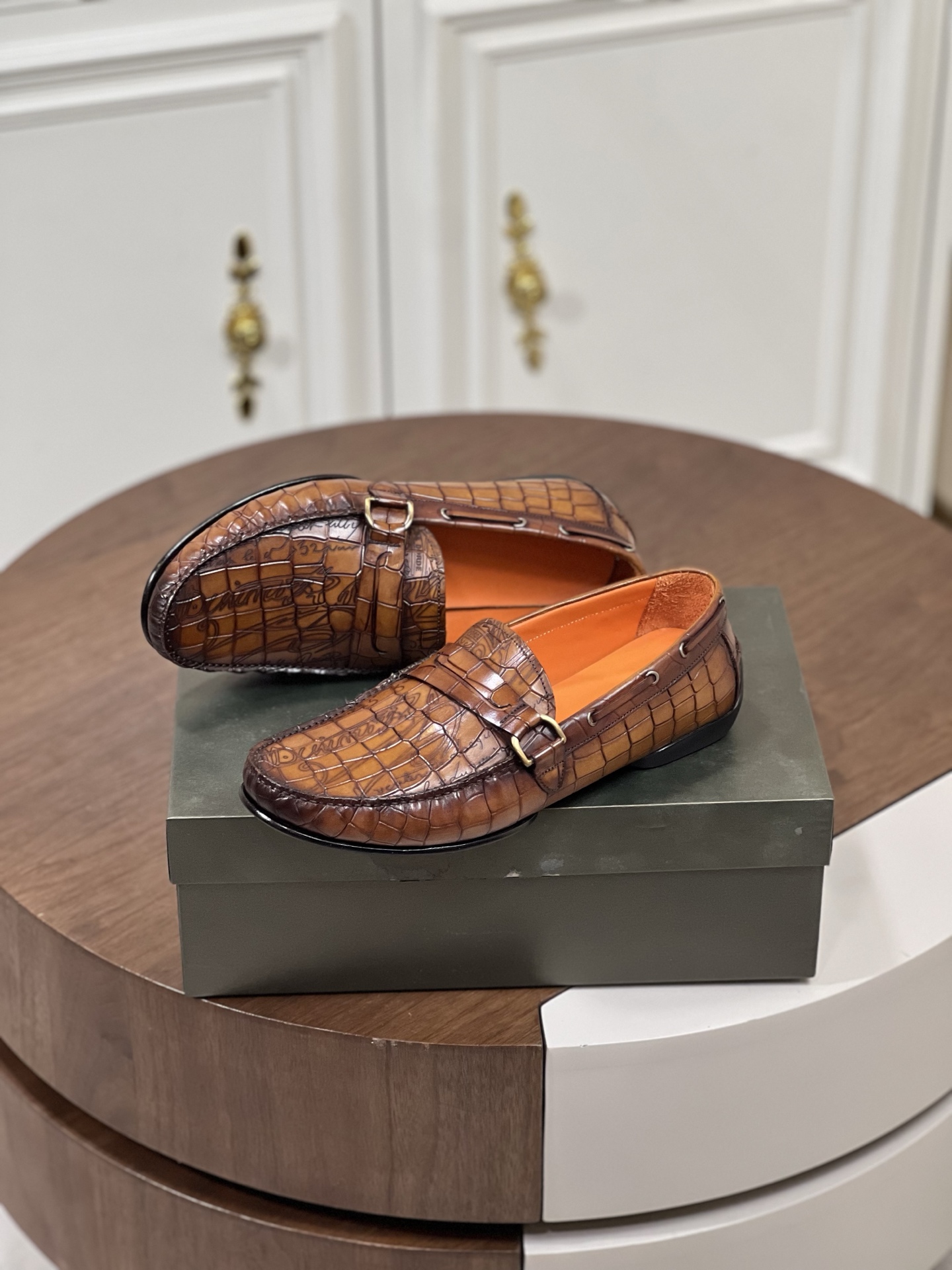 Berlut*  男士休闲鞋男,鞋 5