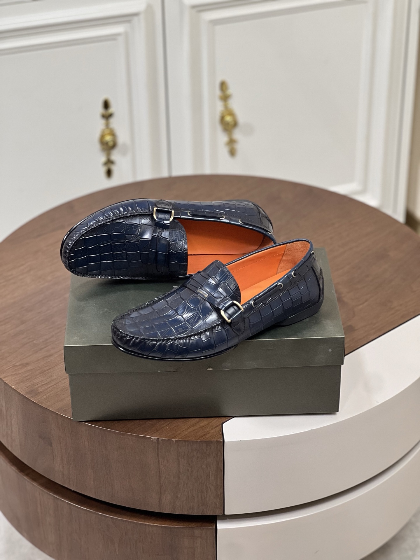 Berlut*  男士休闲鞋男,鞋 5