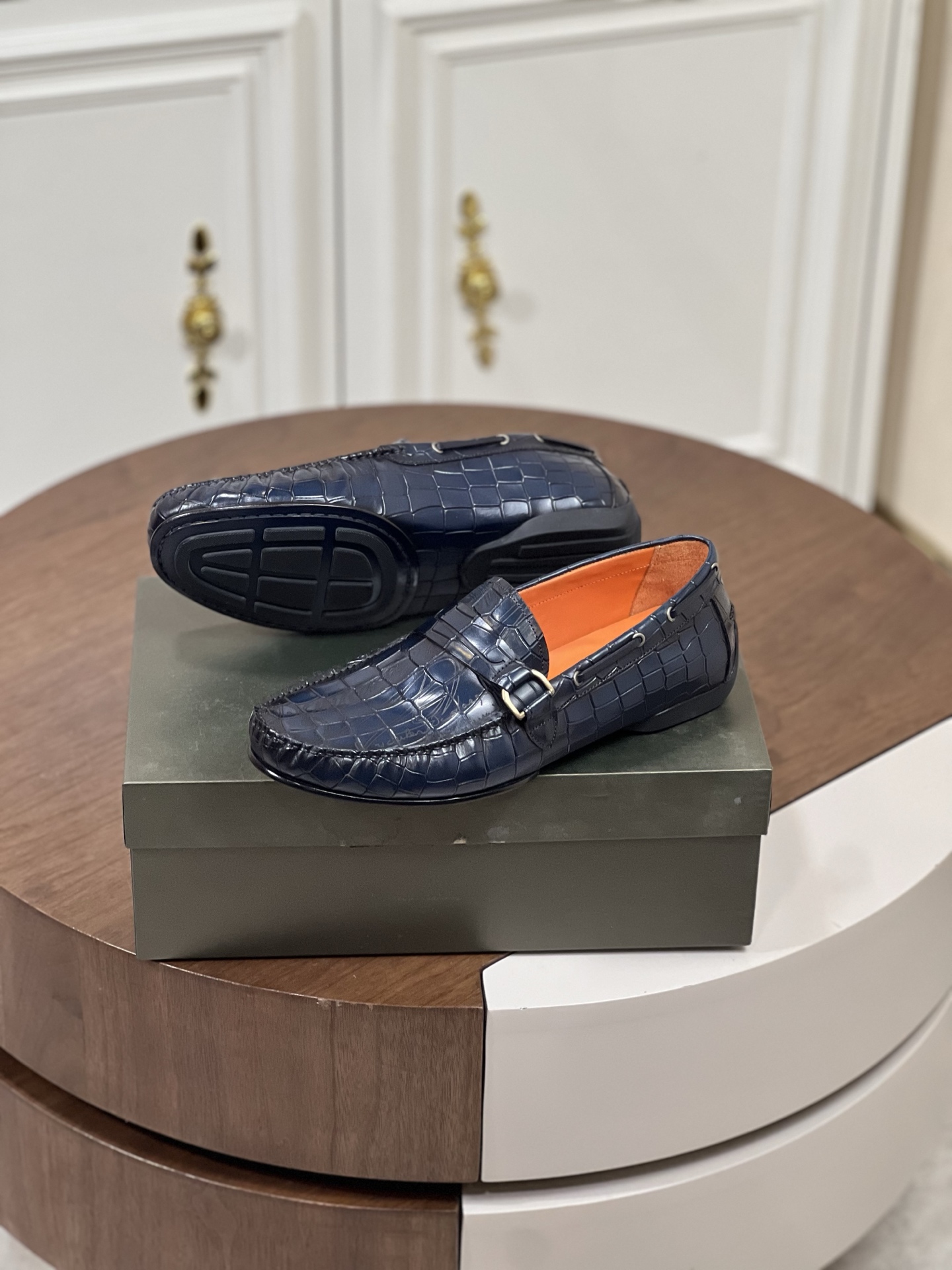 Berlut*  男士休闲鞋男,鞋 4