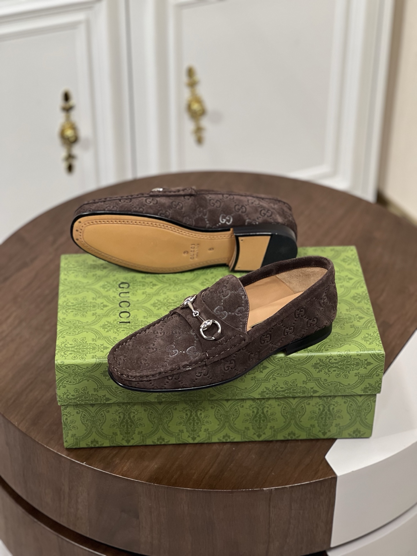 Gucci  男士休闲皮鞋gucci,男,鞋 4