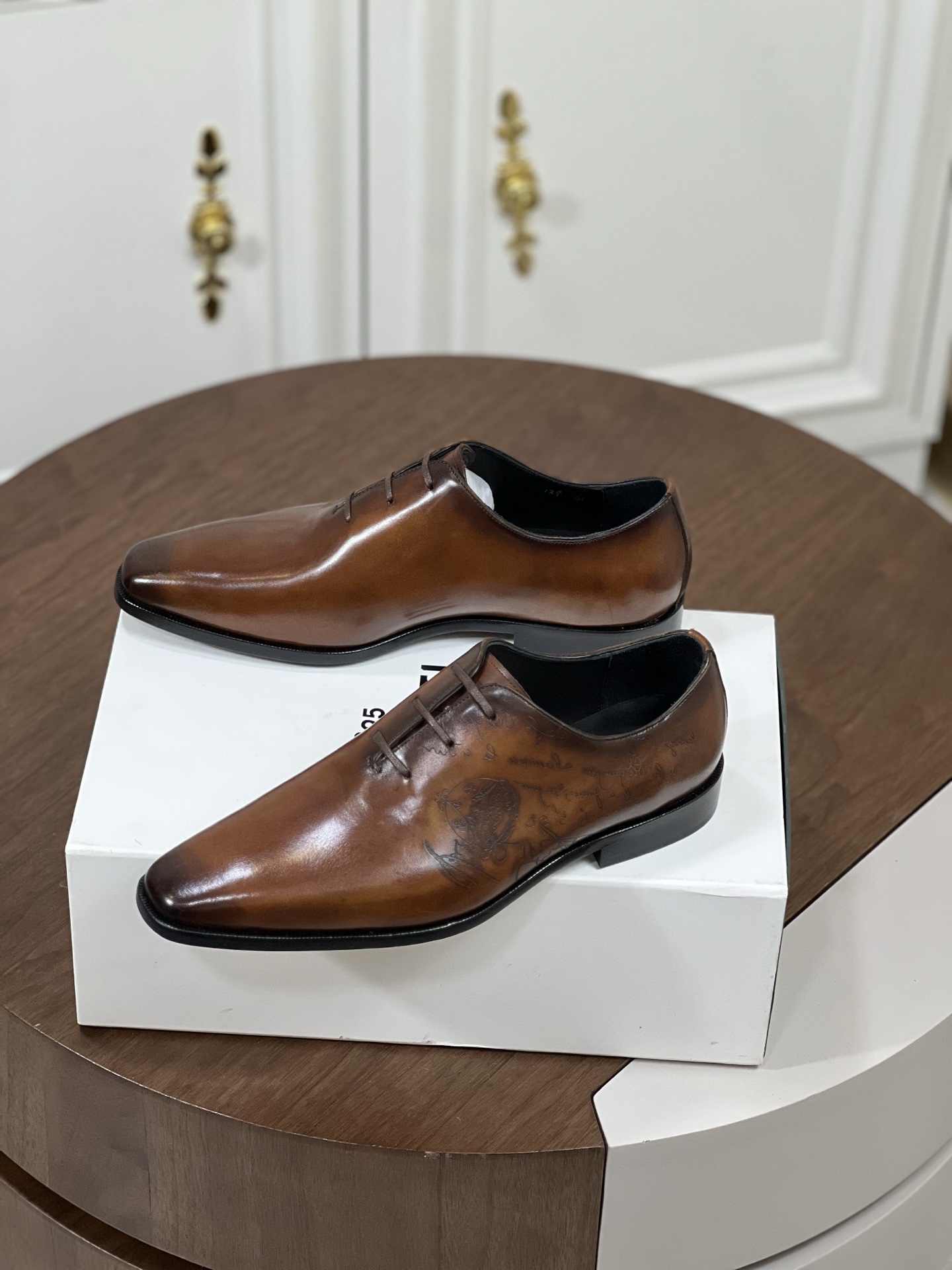 Berlut Alessandro Demesure Scritto 牛津鞋男,鞋 3