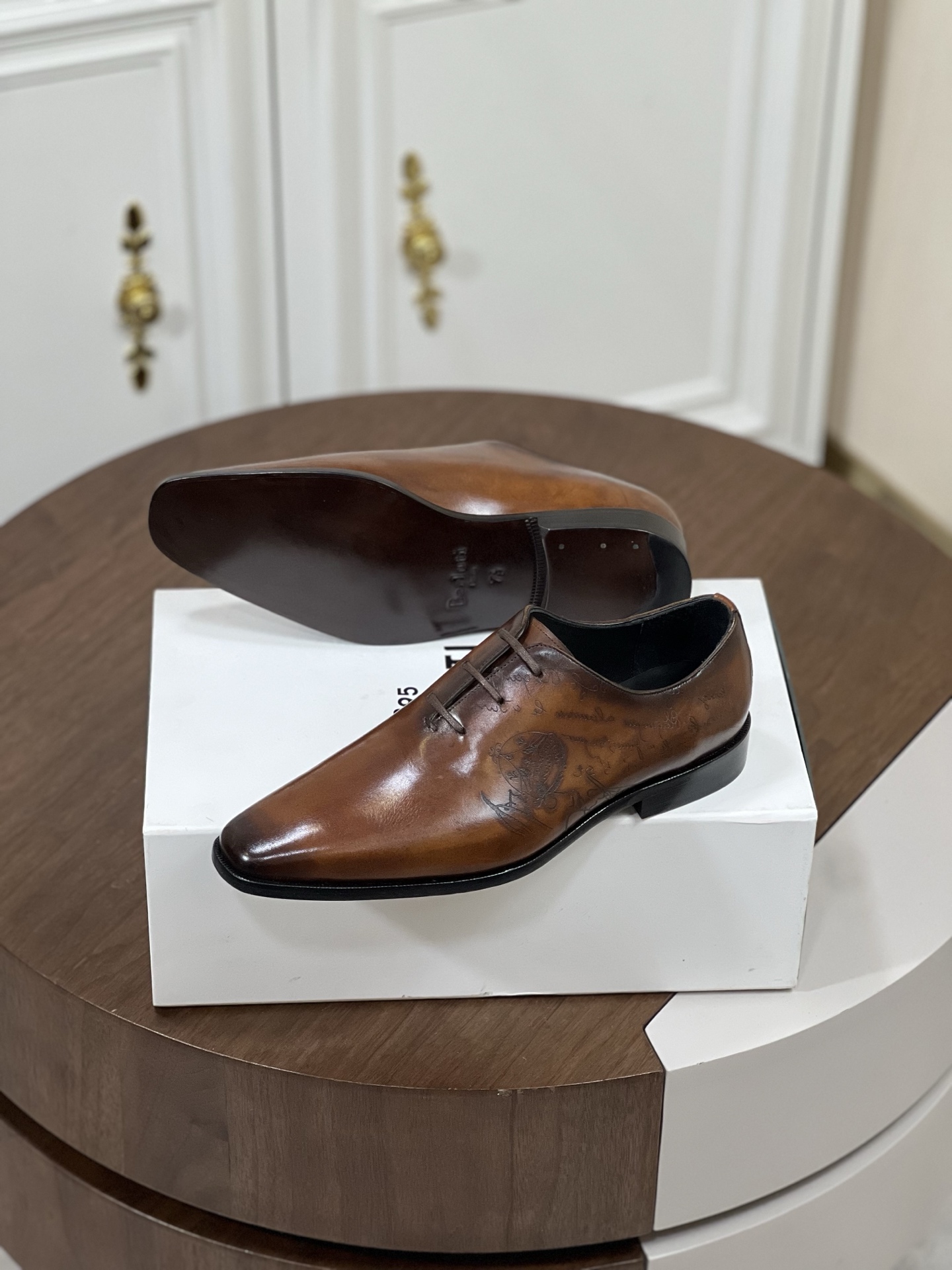 Berlut Alessandro Demesure Scritto 牛津鞋男,鞋 4