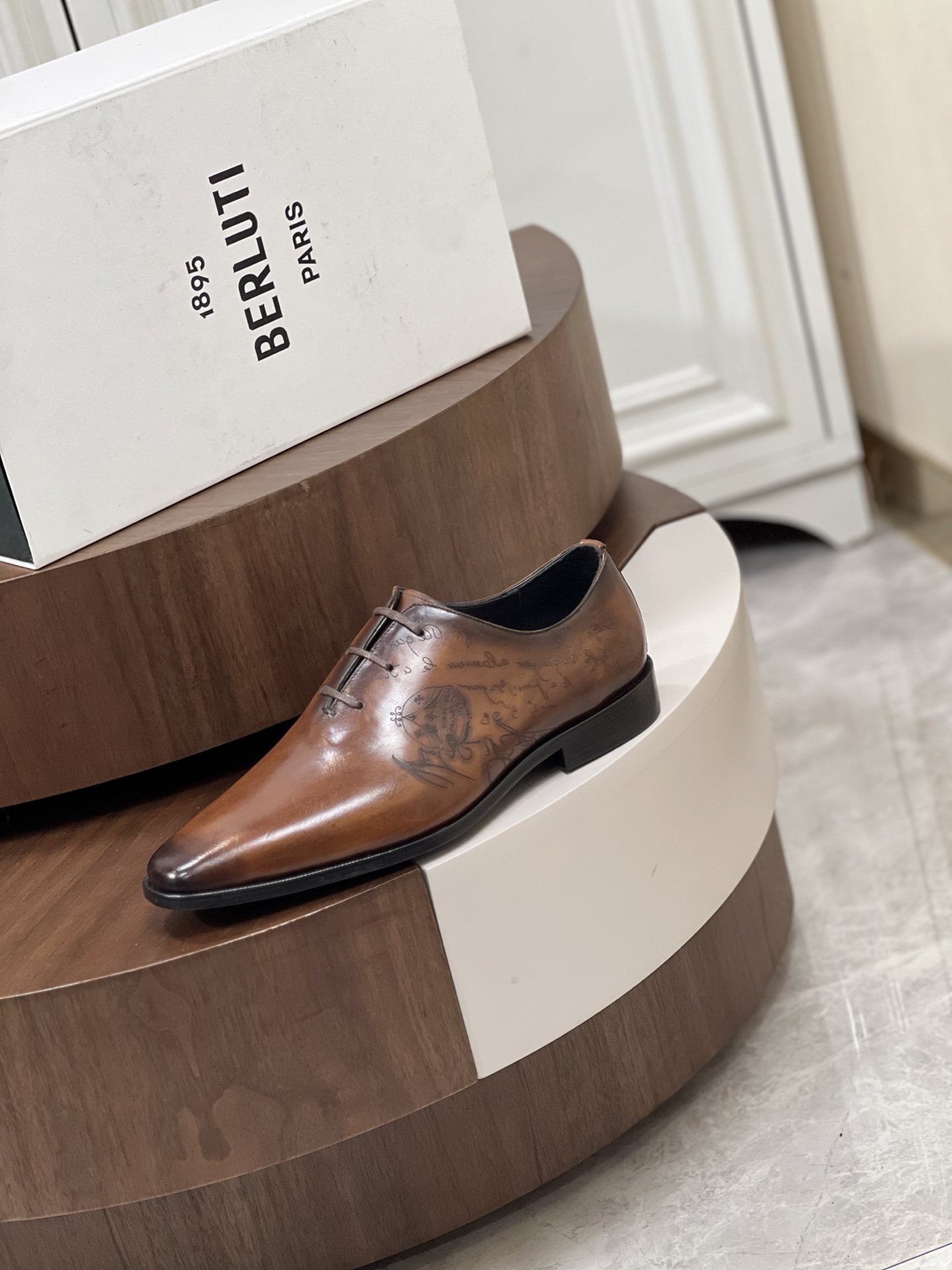 Berlut Alessandro Demesure Scritto 牛津鞋男,鞋 5