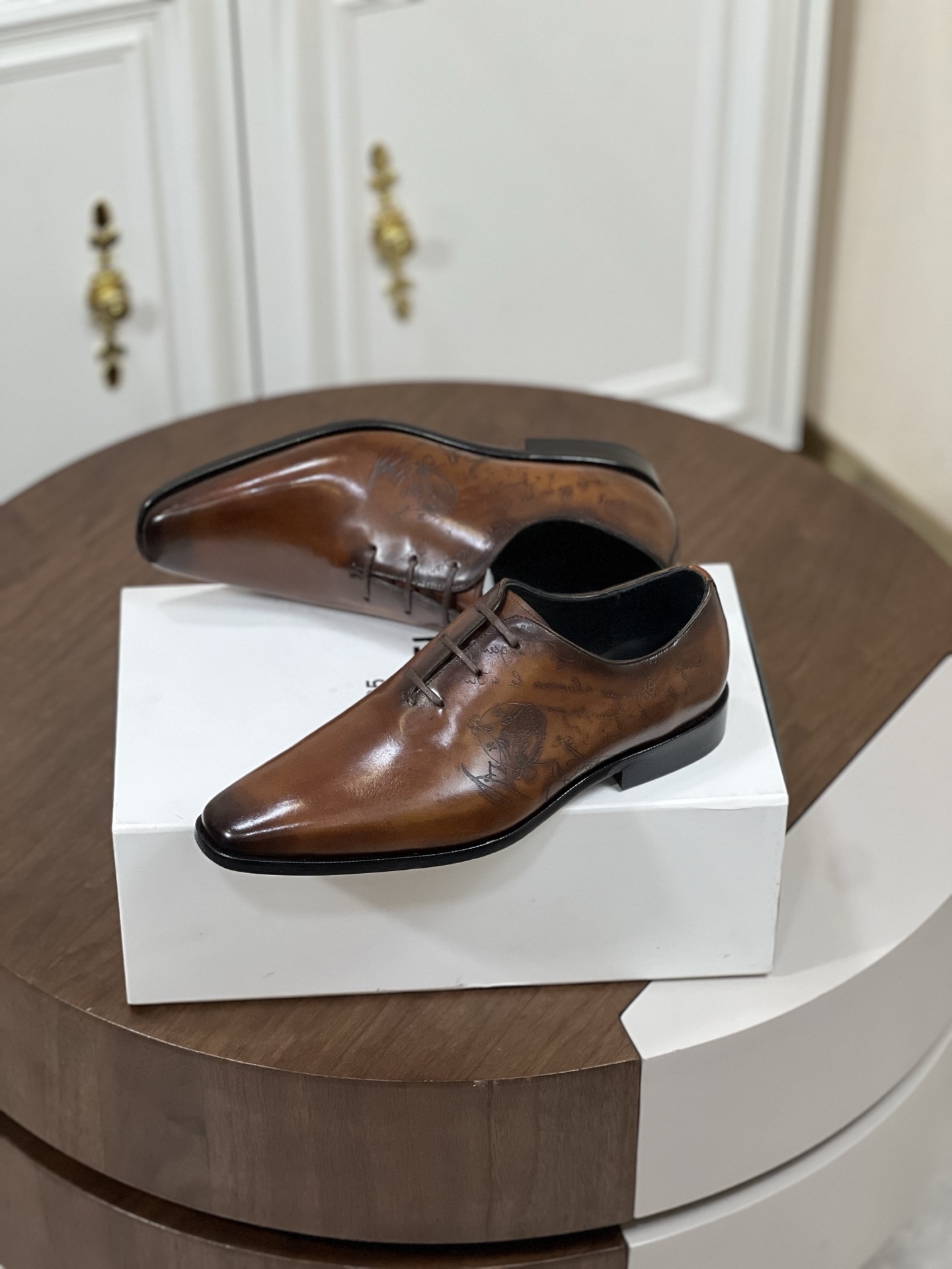 Berlut Alessandro Demesure Scritto 牛津鞋男,鞋 6