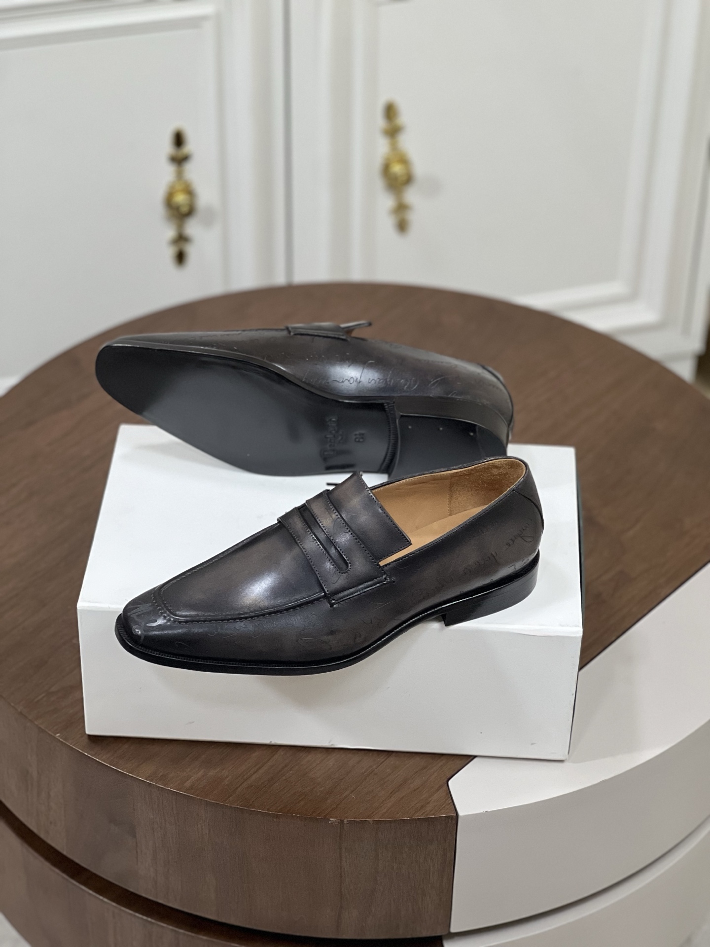 Berlut Alessandro Demesure Scritto 牛津鞋男,鞋 4