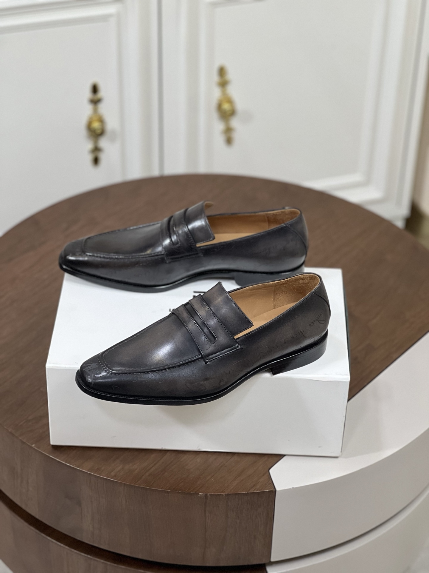 Berlut Alessandro Demesure Scritto 牛津鞋男,鞋 3