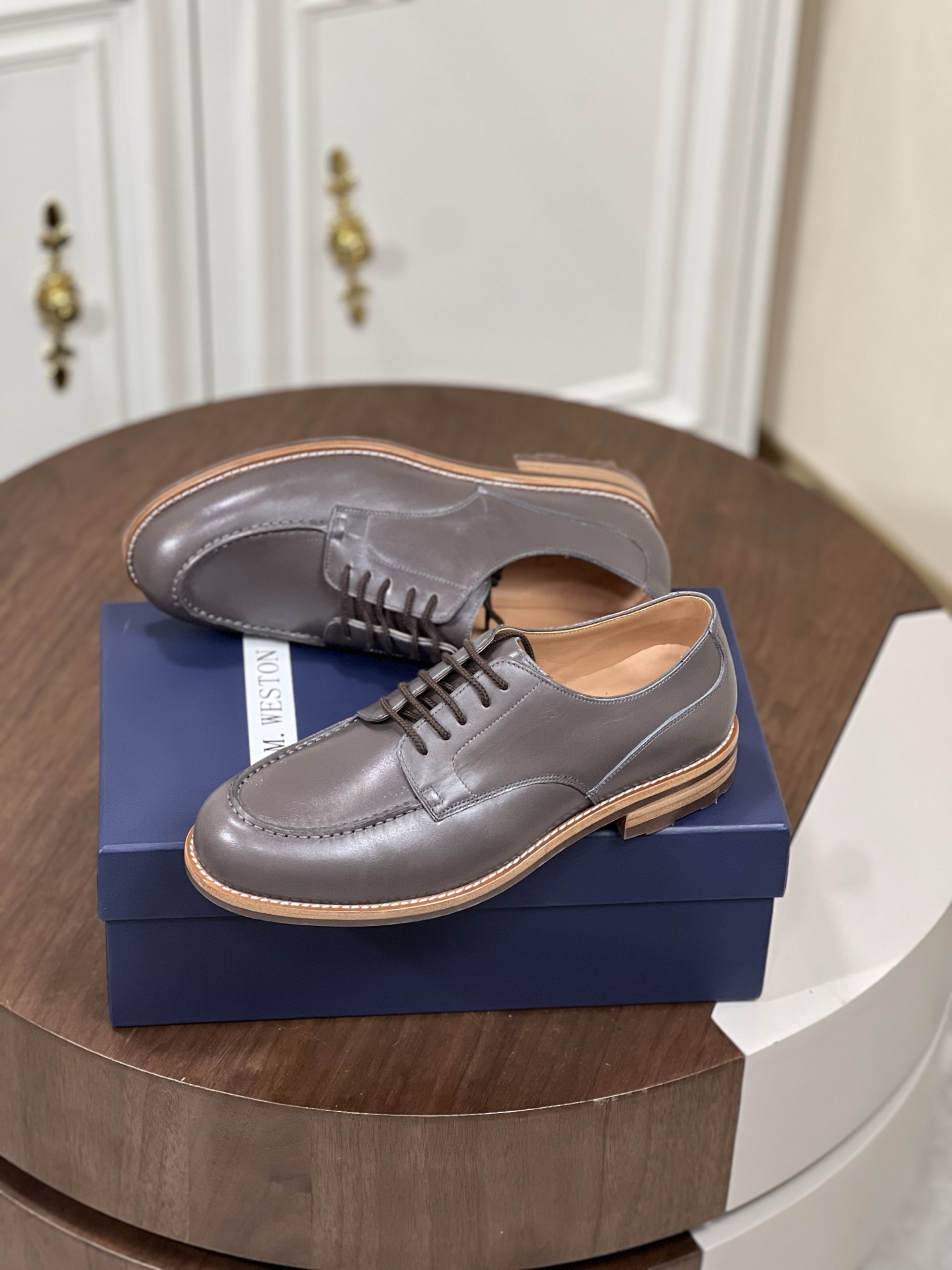 J.M.WESTON  商务皮鞋男,鞋 4