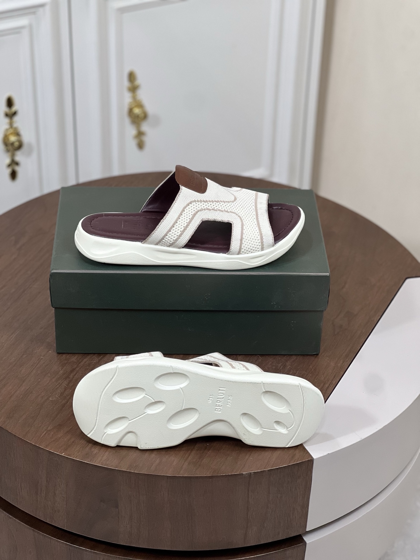 Berlutti  男士拖鞋拖鞋,男,鞋 2