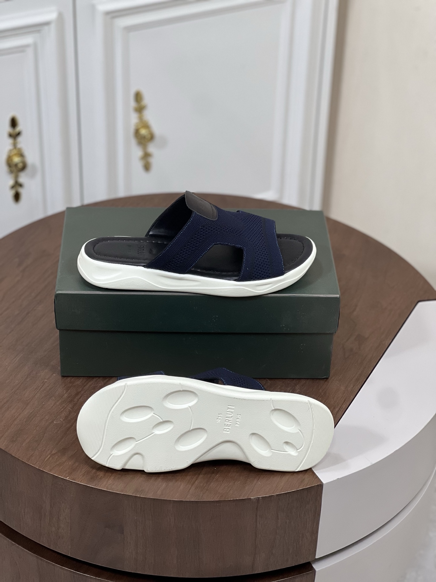 Berlutti  男士拖鞋拖鞋,男,鞋 4