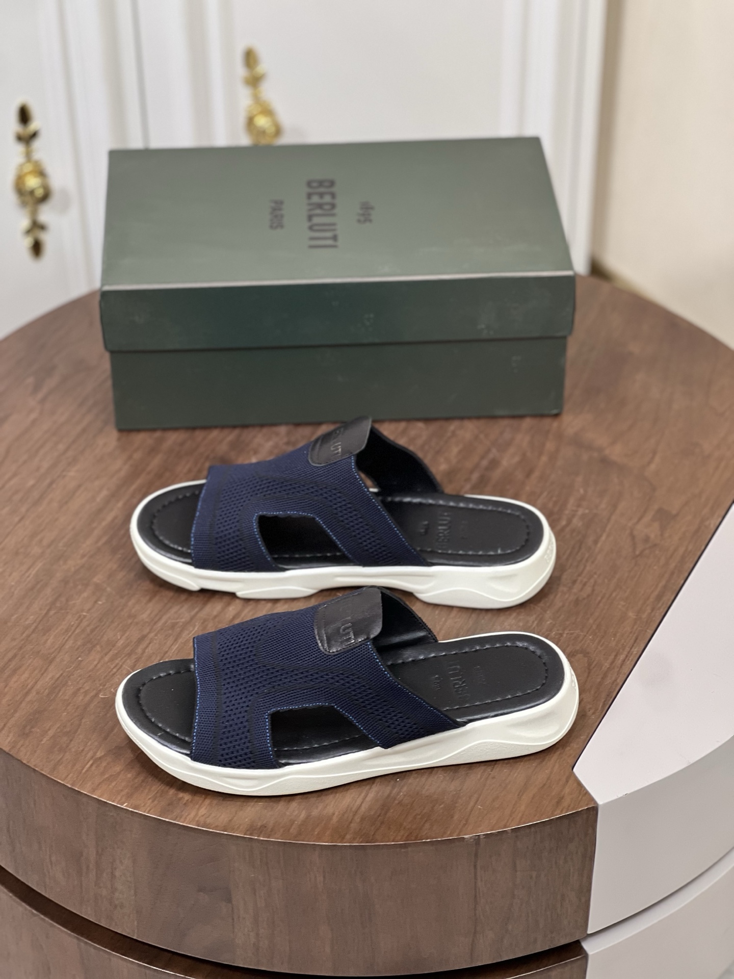 Berlutti  男士拖鞋拖鞋,男,鞋 3