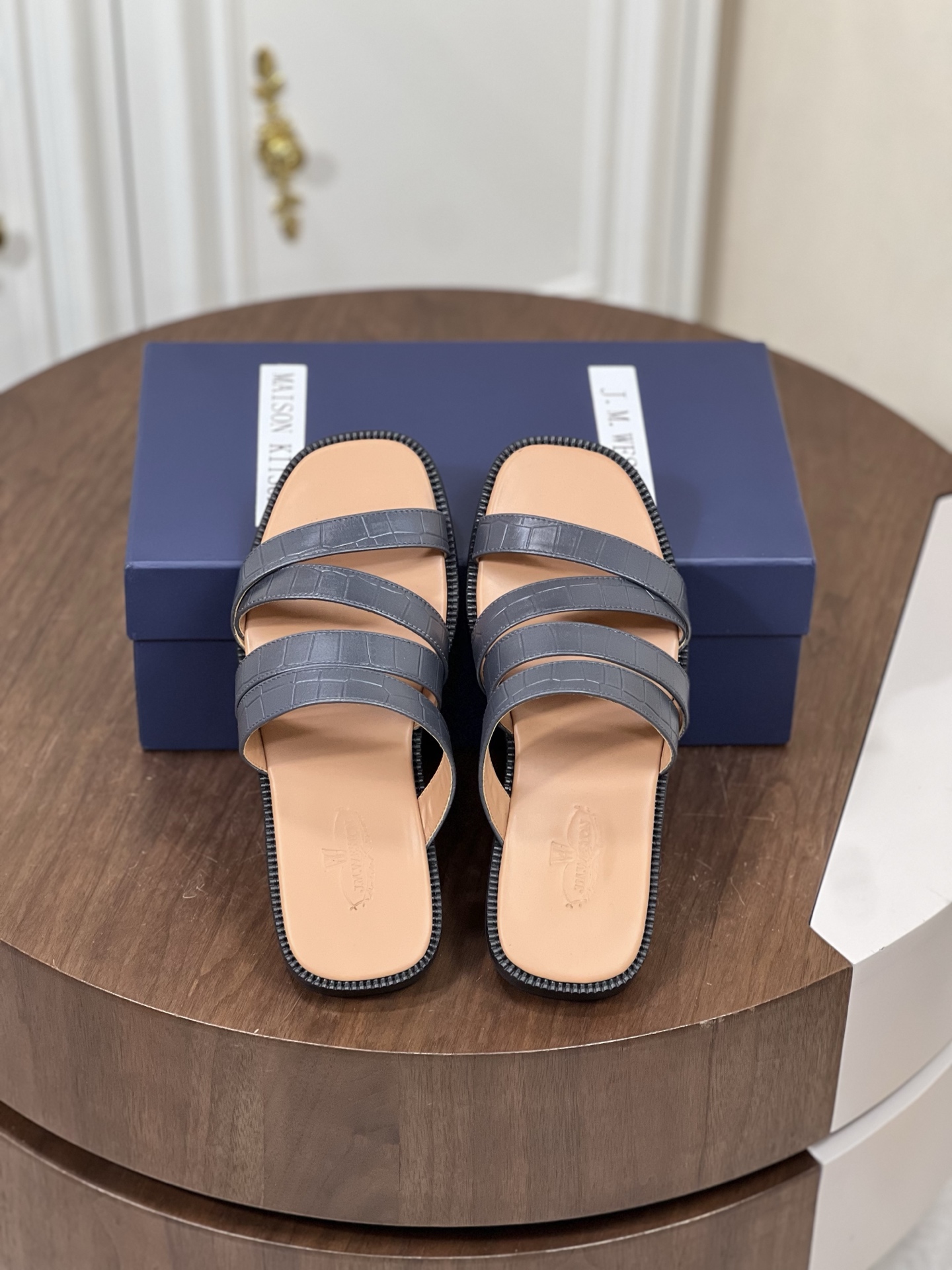 J.M.WESTON  拖鞋拖鞋,男,鞋 2