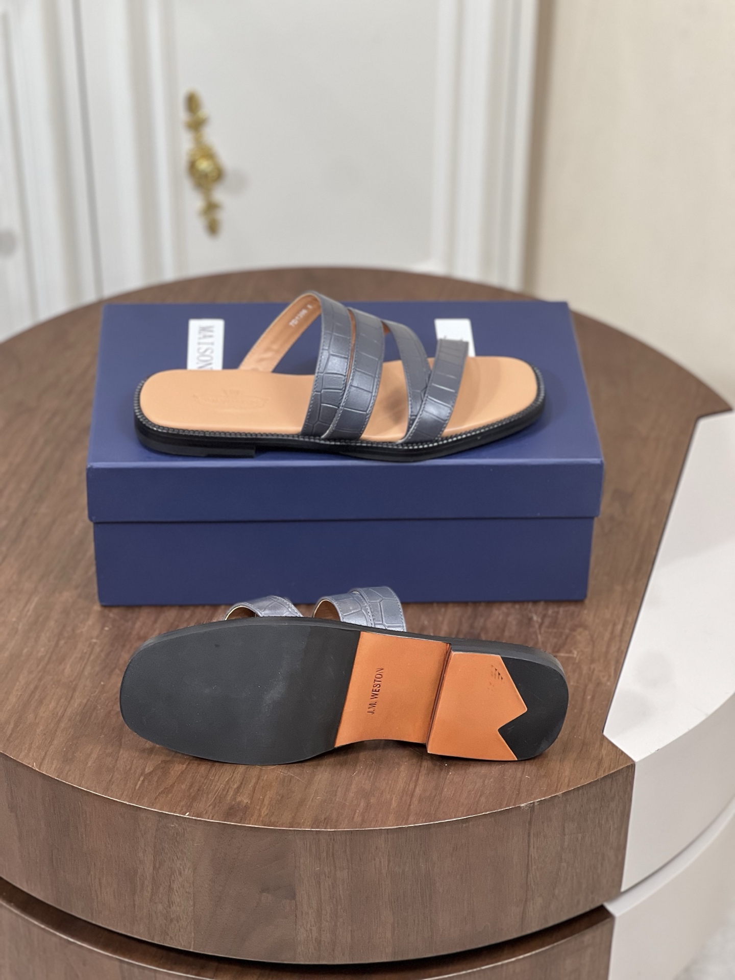 J.M.WESTON  拖鞋拖鞋,男,鞋 3