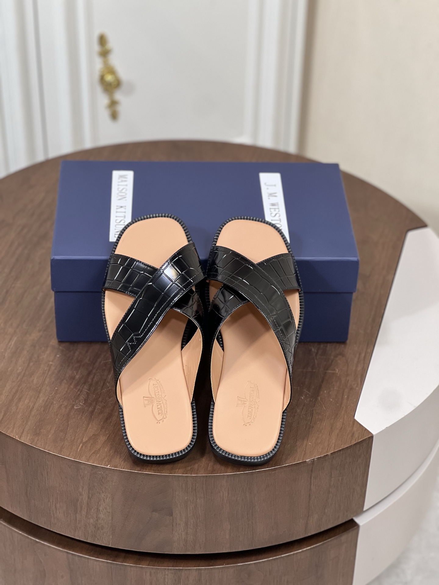 J.M.WESTON  拖鞋拖鞋,男,鞋 2