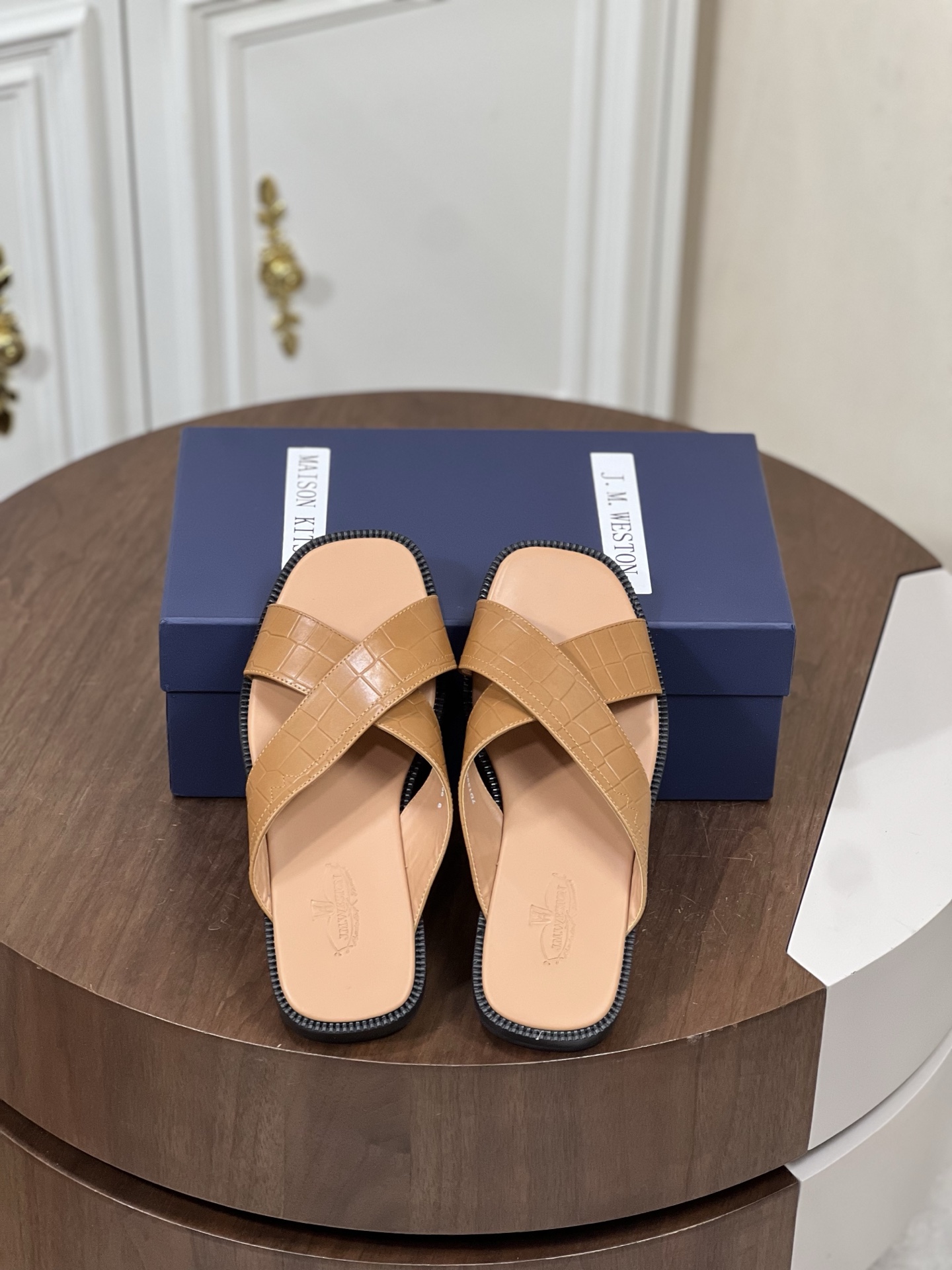 J.M.WESTON  拖鞋拖鞋,男,鞋 2