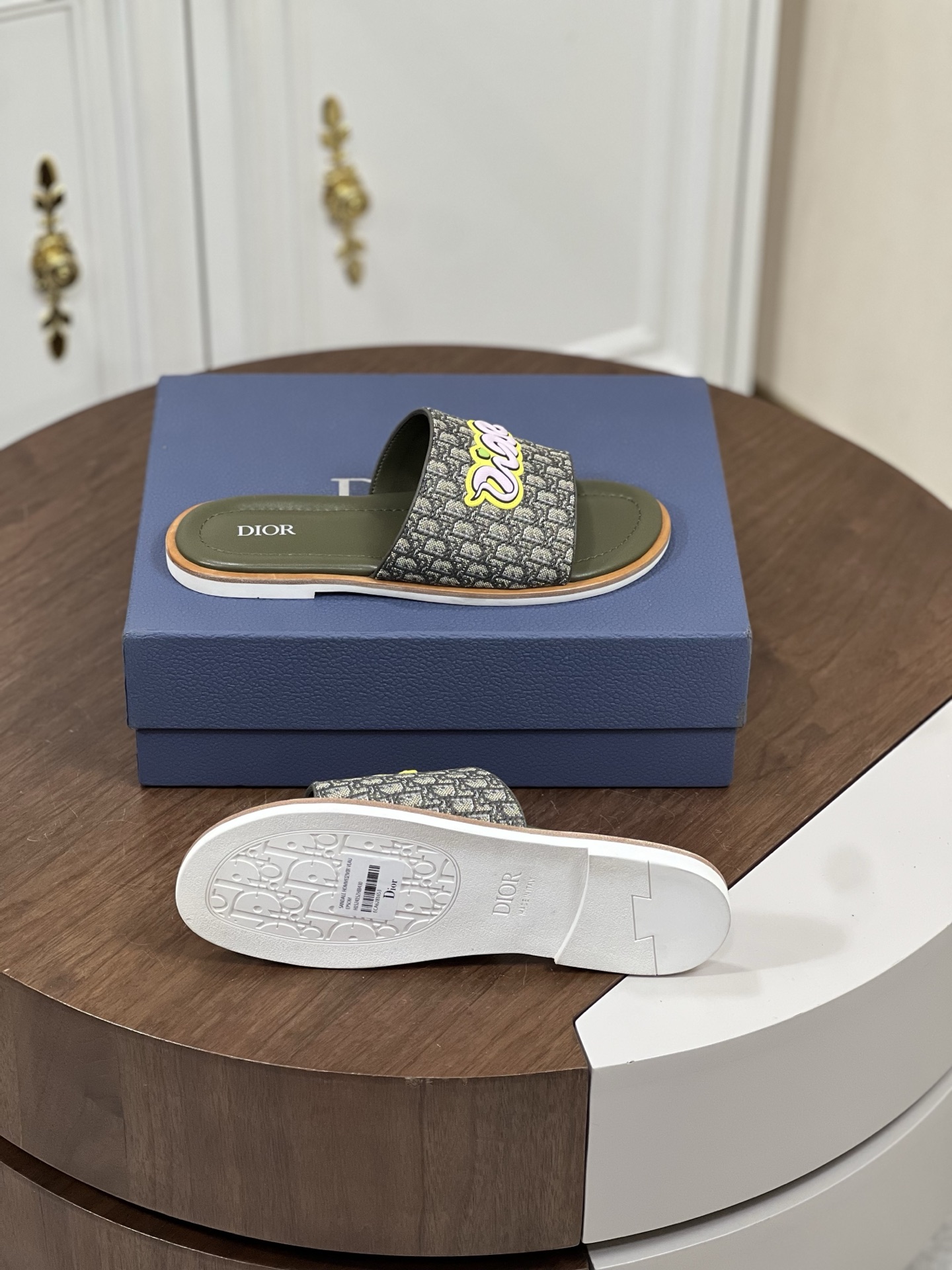   拖鞋拖鞋,男,鞋,dior 3