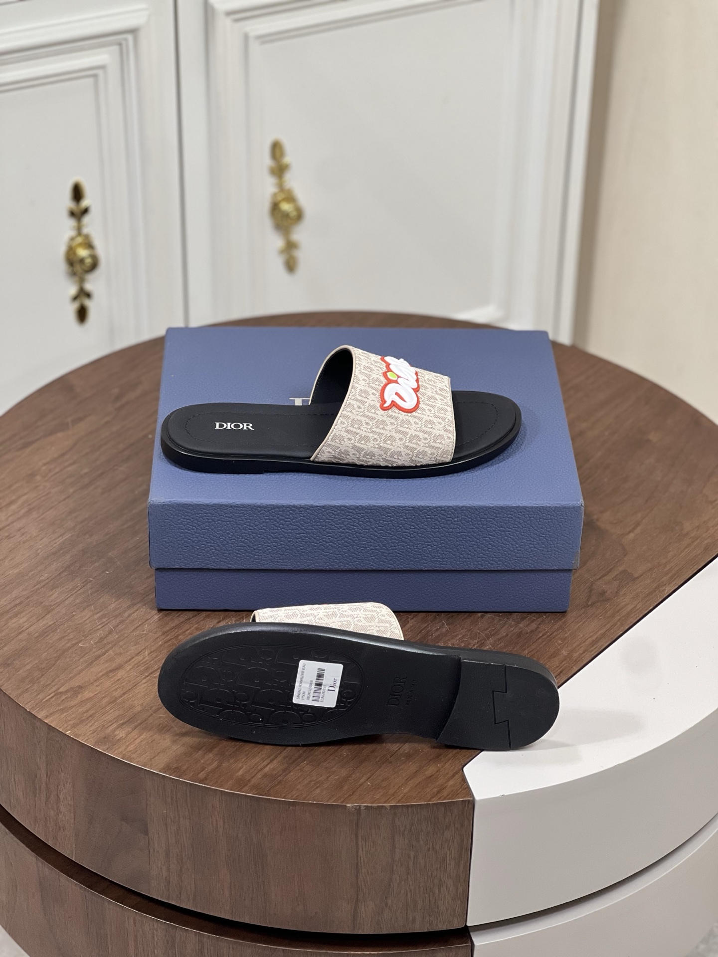   拖鞋拖鞋,男,鞋,dior 3