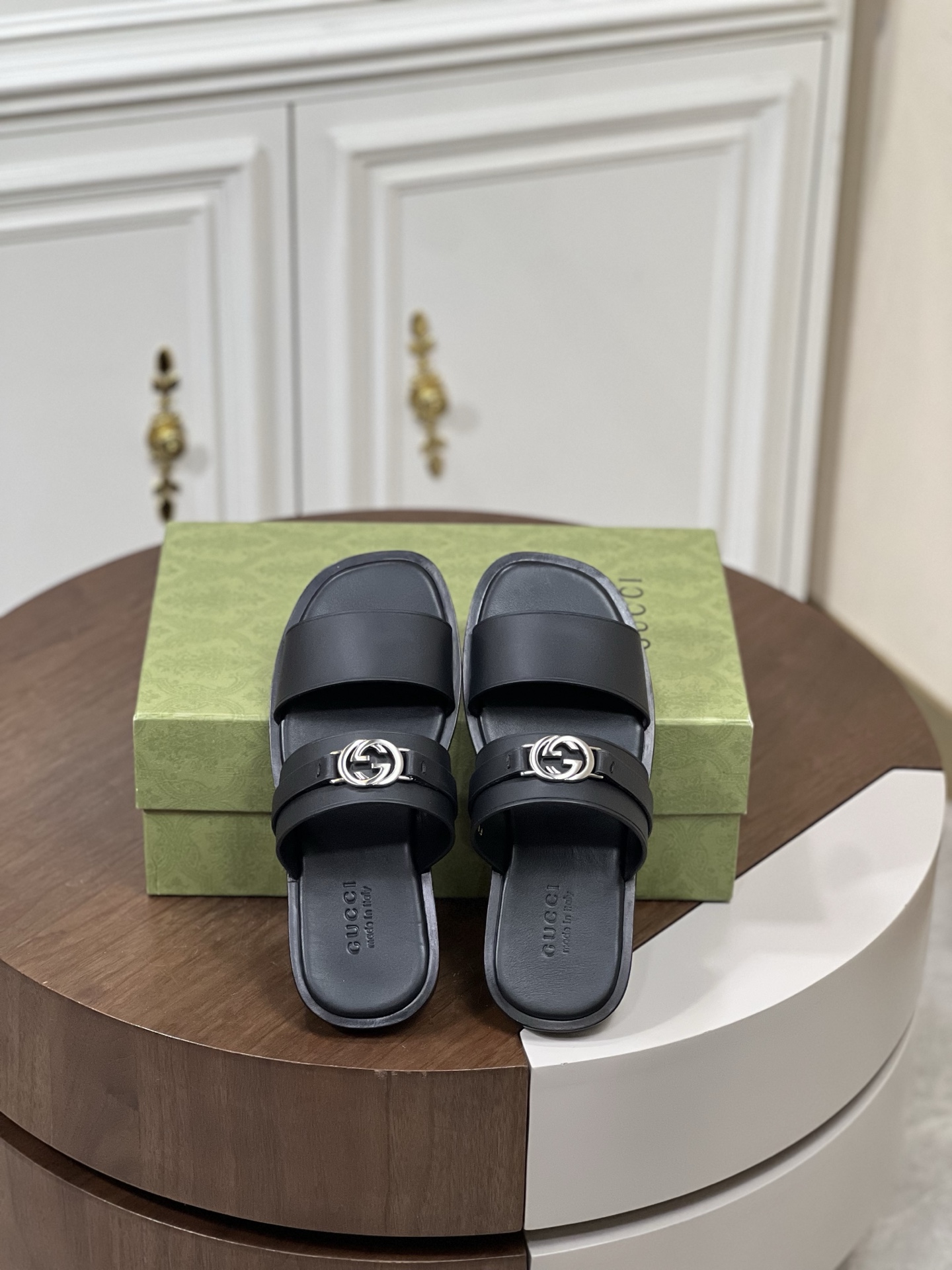 Gucci Lido 凉鞋拖鞋拖鞋,凉鞋,gucci,男,鞋 2