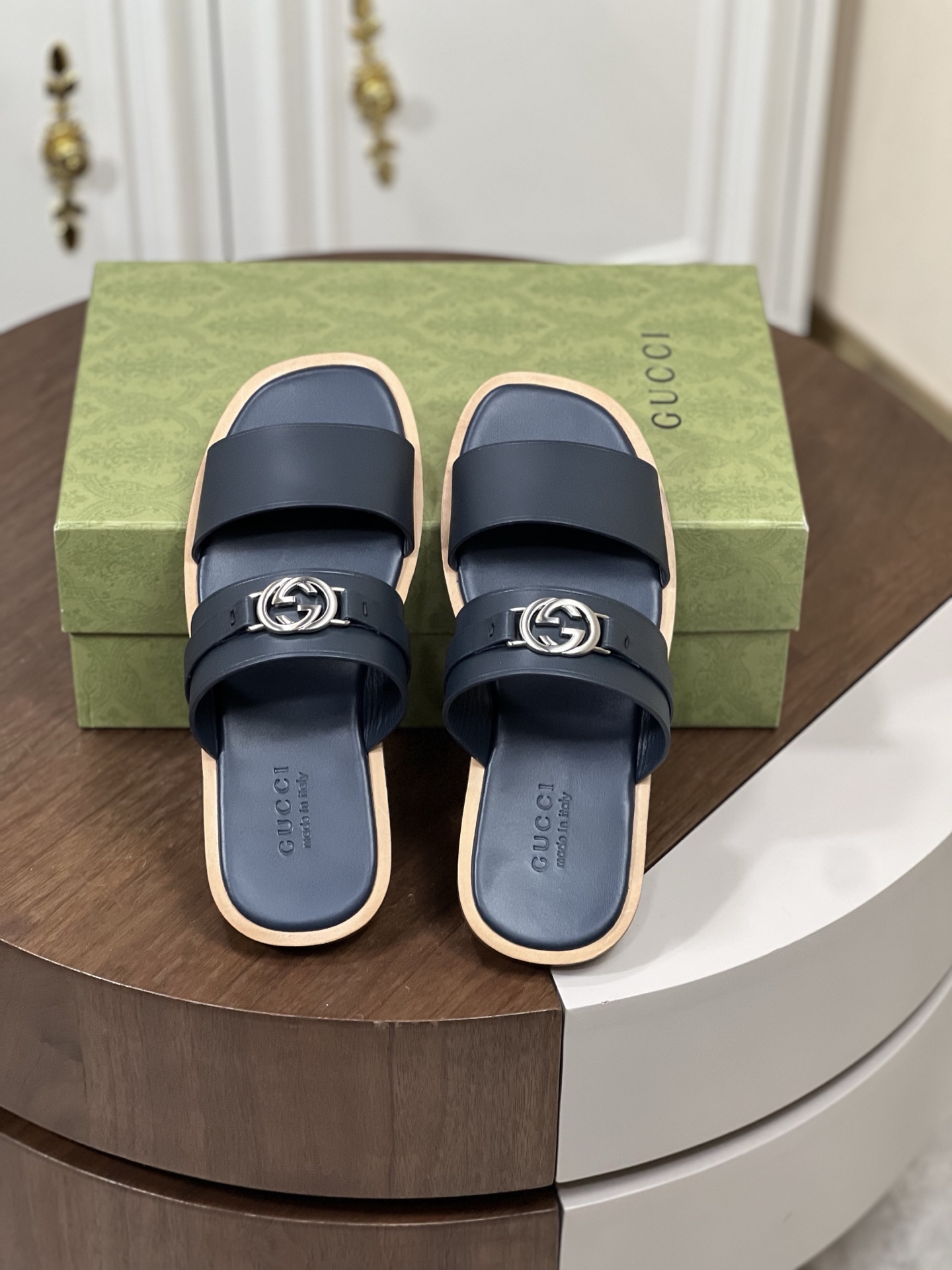 Gucci Lido 凉鞋拖鞋拖鞋,凉鞋,gucci,男,鞋 2