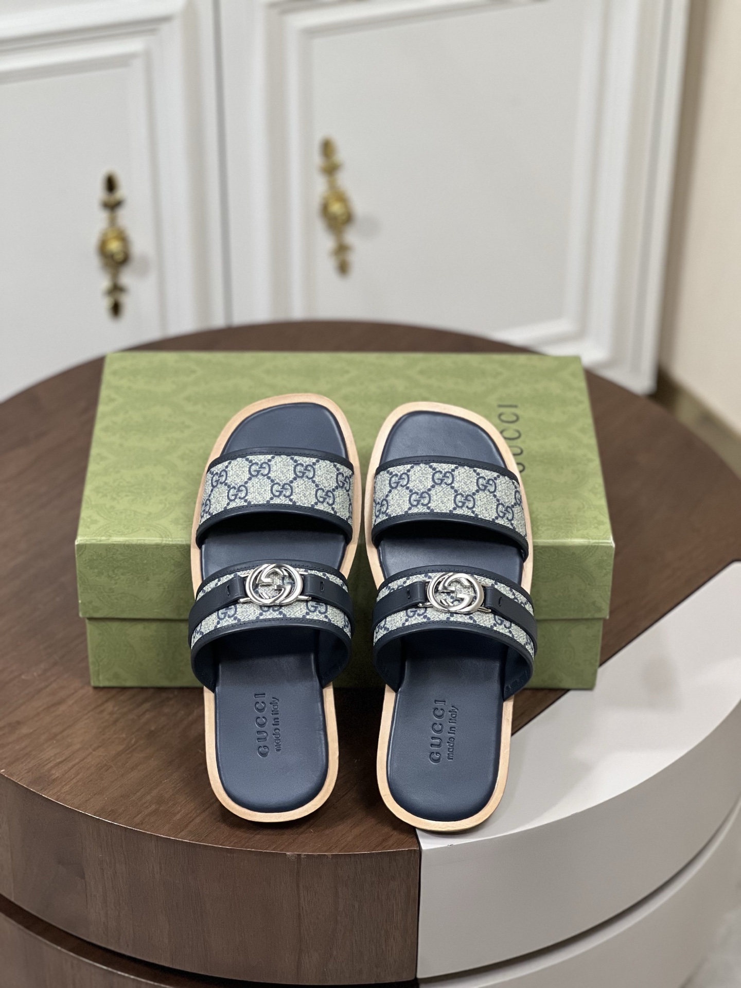 Gucci Lido 男士凉鞋拖鞋拖鞋,凉鞋,gucci,男,鞋 2