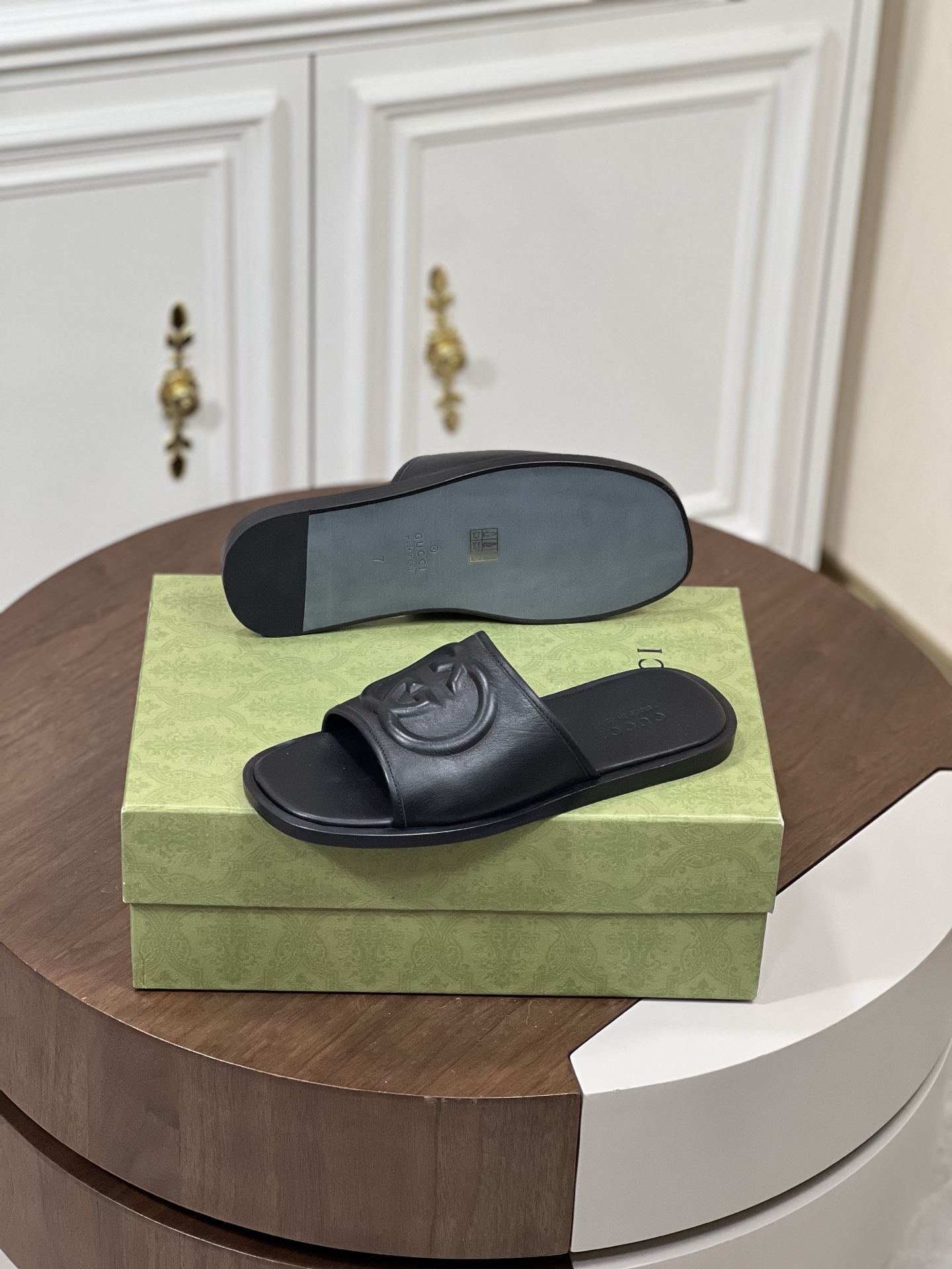 Gucci Lido 男士凉鞋拖鞋拖鞋,凉鞋,gucci,男,鞋 3