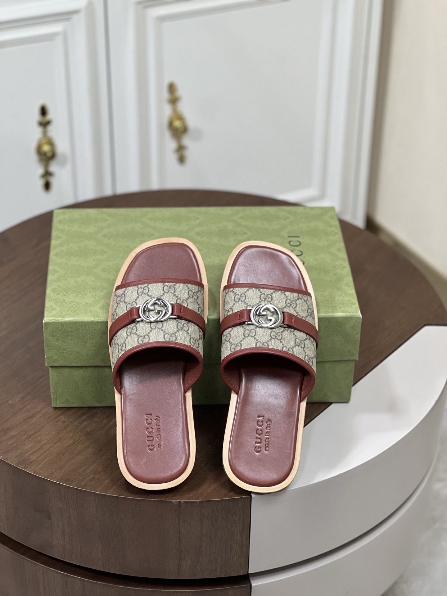 Gucci Lido 凉鞋拖鞋拖鞋,凉鞋,gucci,男,鞋 2