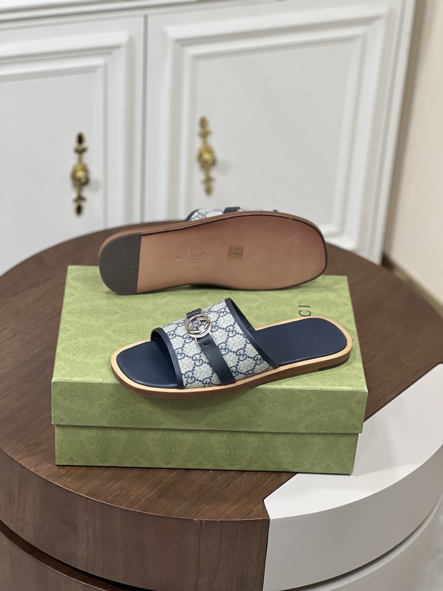 Gucci Lido 男士凉鞋拖鞋拖鞋,凉鞋,gucci,男,鞋 3