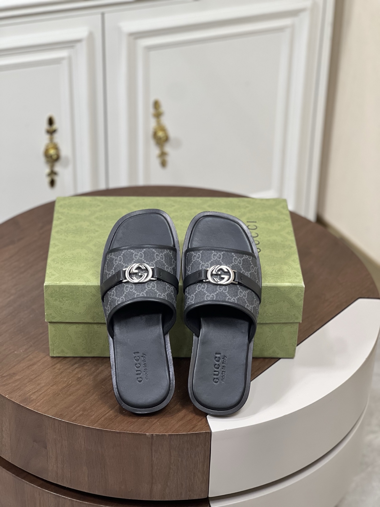 Gucci Lido 凉鞋拖鞋拖鞋,凉鞋,gucci,男,鞋 2