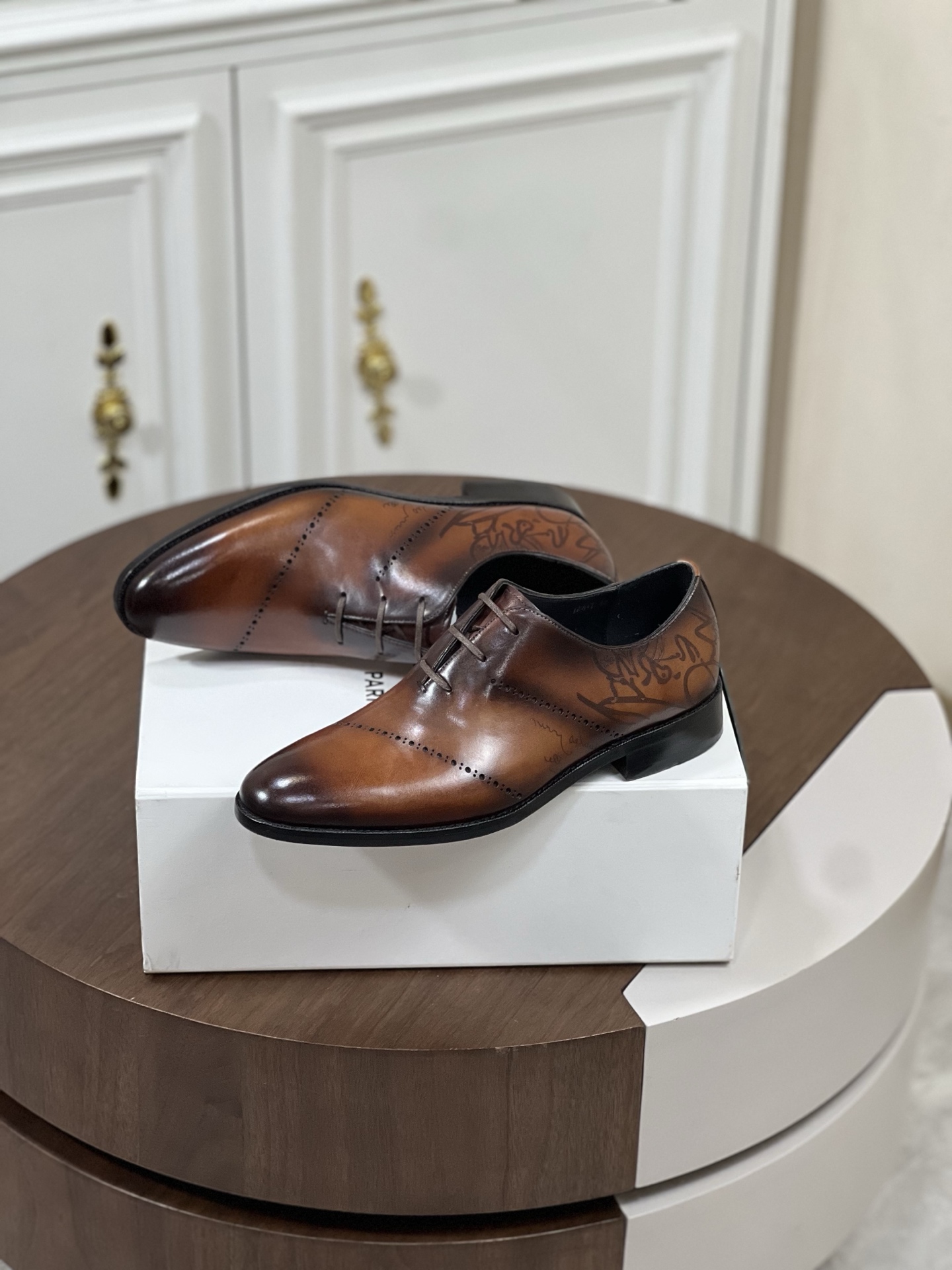 Berlut Alessandro Demesure Scritto 牛津鞋男,鞋 4