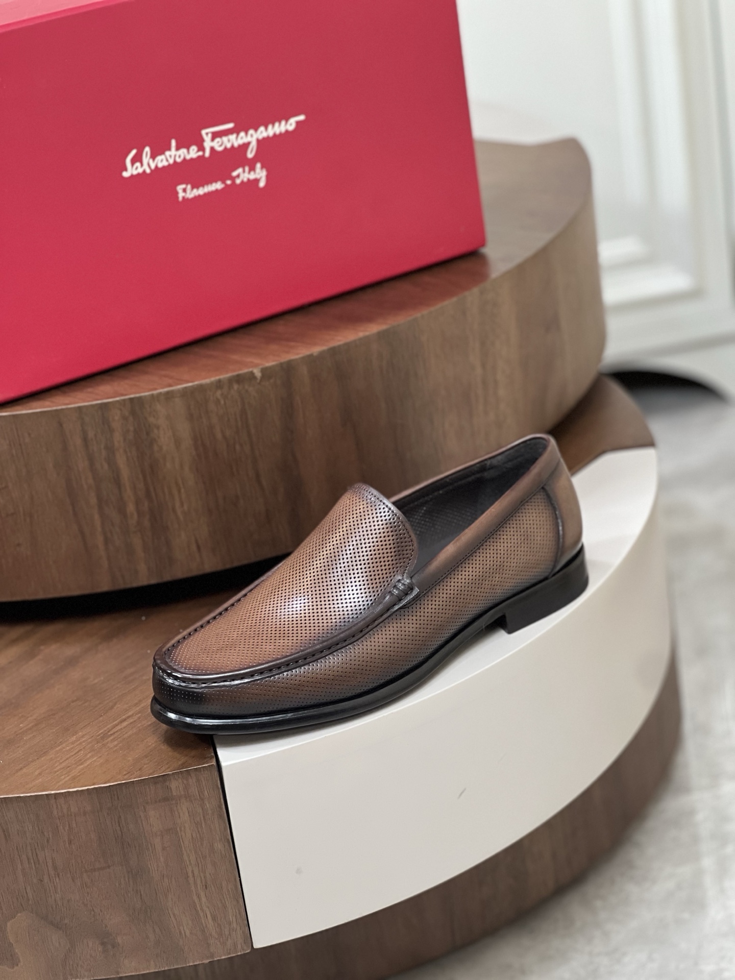 Ferragamo  商务皮鞋男,鞋 5