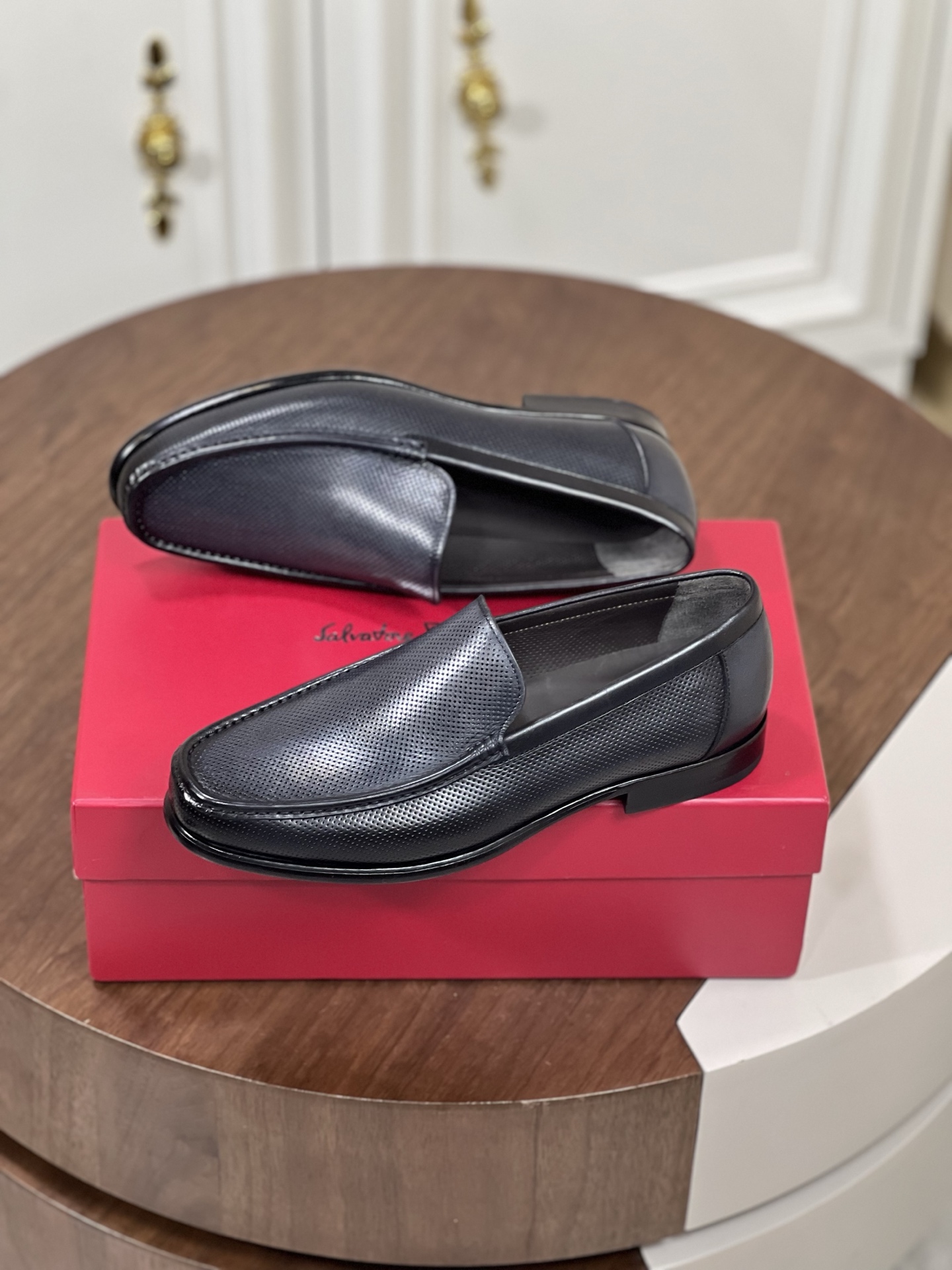 Ferragamo  商务皮鞋男,鞋 4