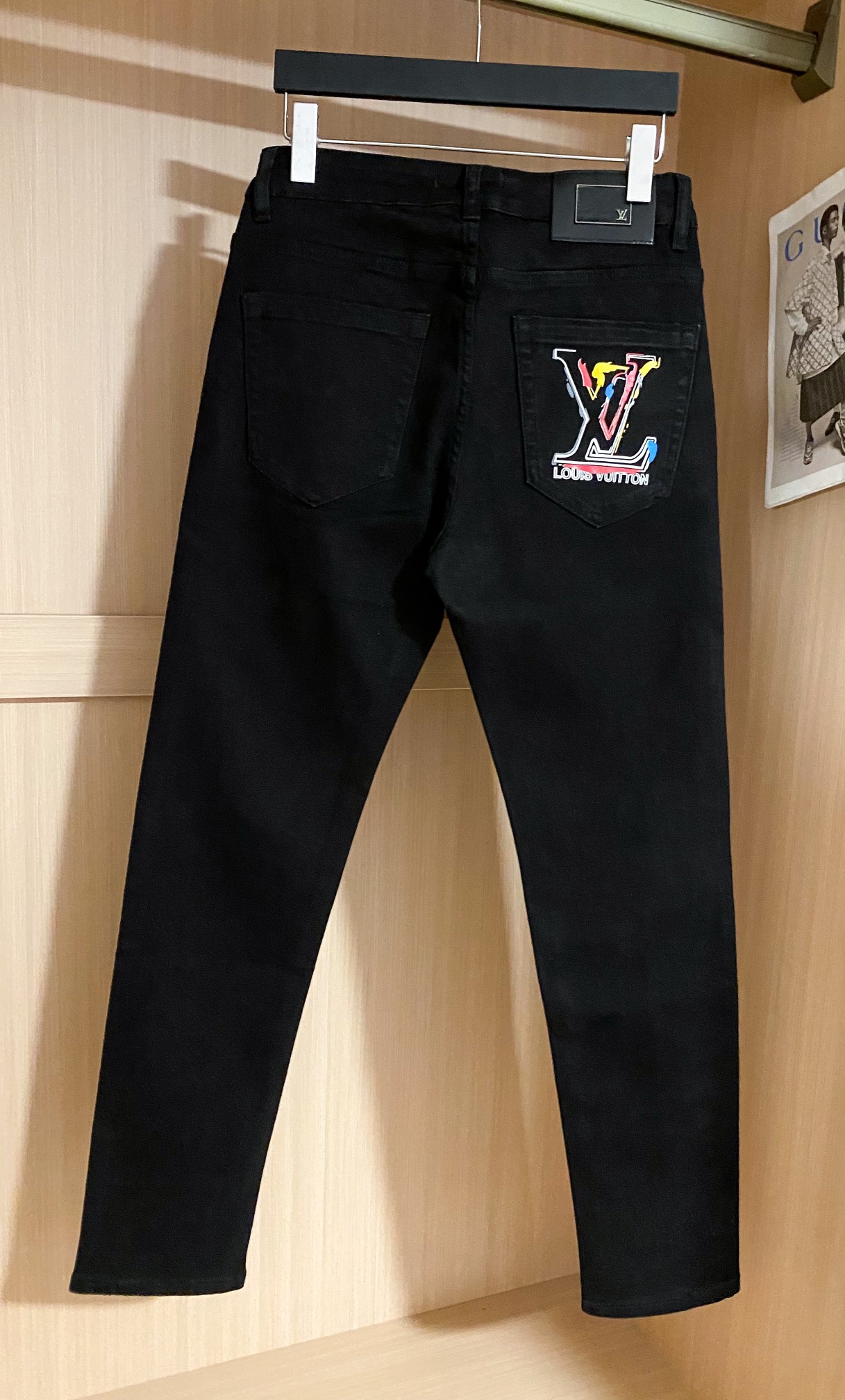 
驴牌 25FW春夏新款牛仔裤 原色牛仔 时尚百搭 定制五金后口袋印花品牌创意标识图案 潮流时尚单品
码