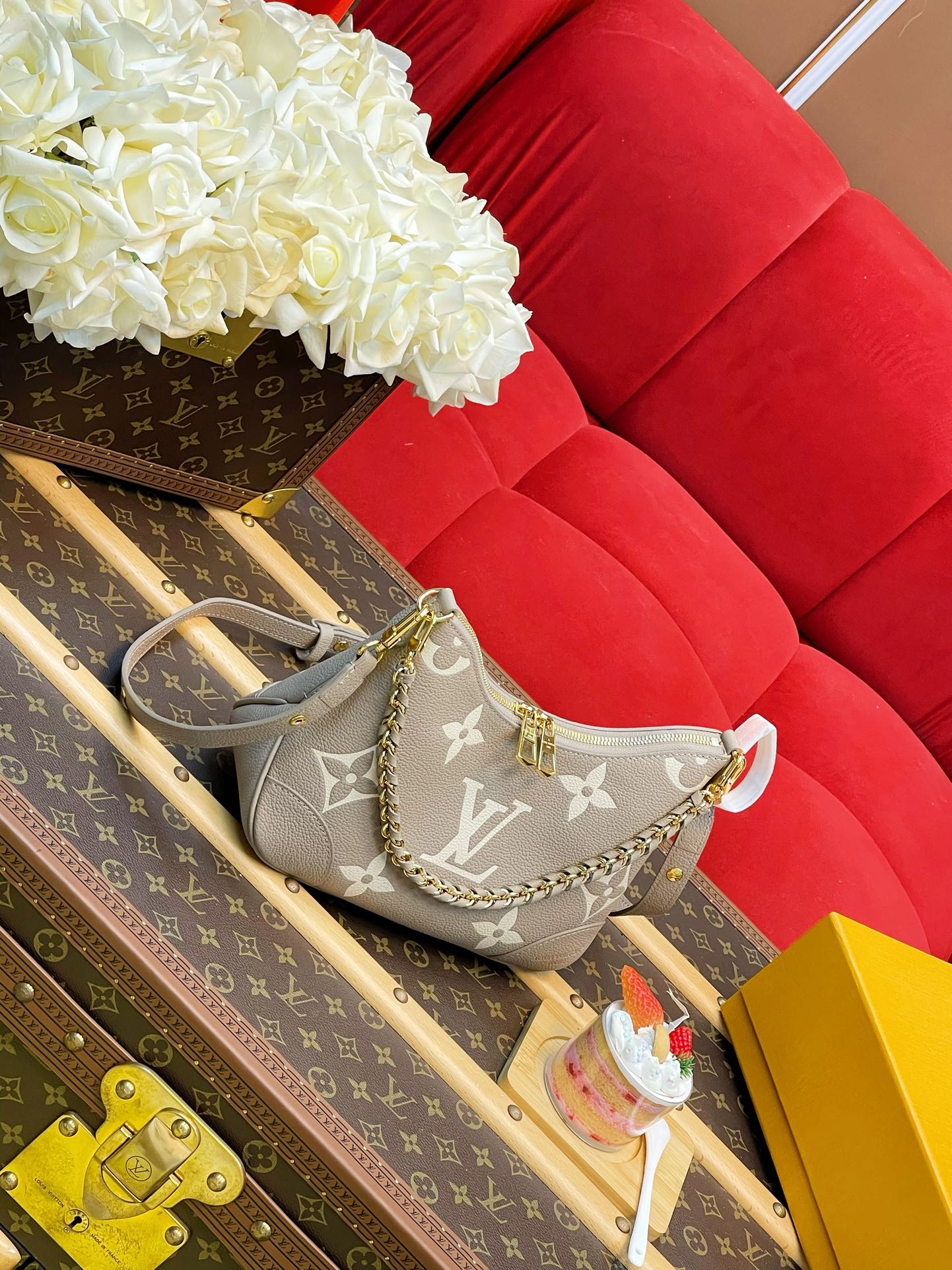 Louis Vuitton Monogram Empreinte 手袋lv,包 4