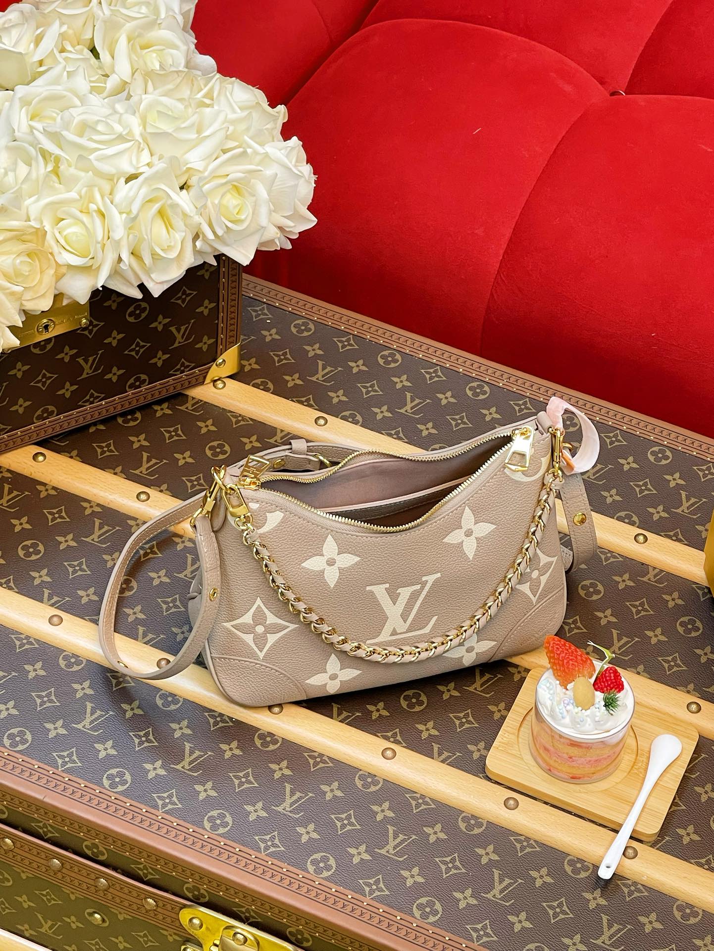 Louis Vuitton Monogram Empreinte 手袋lv,包 8