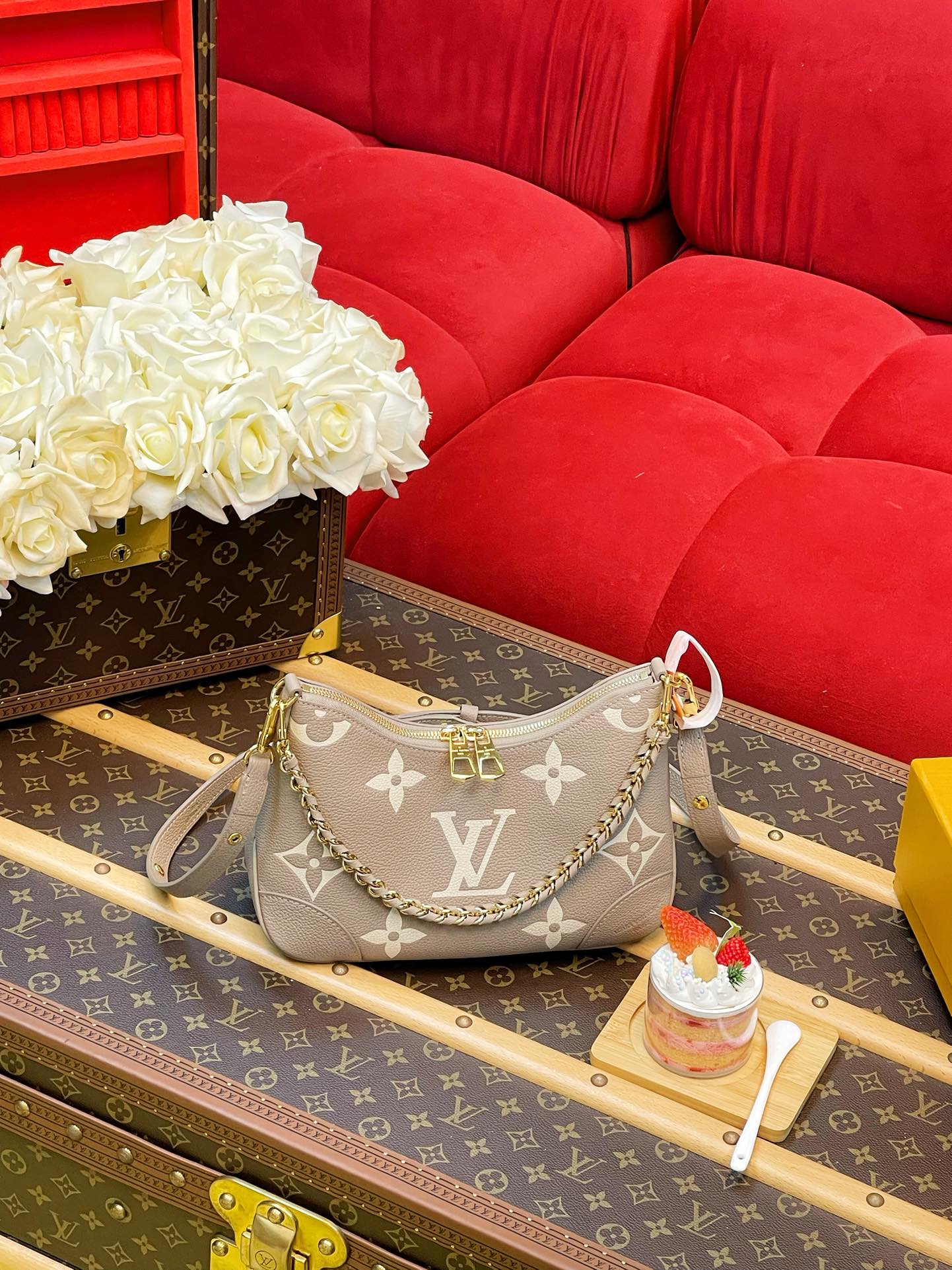 Louis Vuitton Monogram Empreinte 手袋lv,包 3