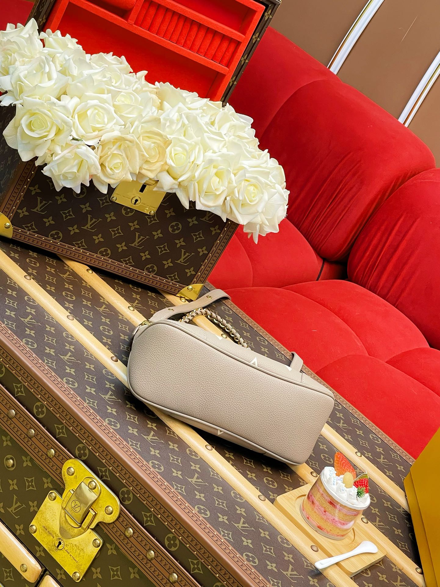 Louis Vuitton Monogram Empreinte 手袋lv,包 7