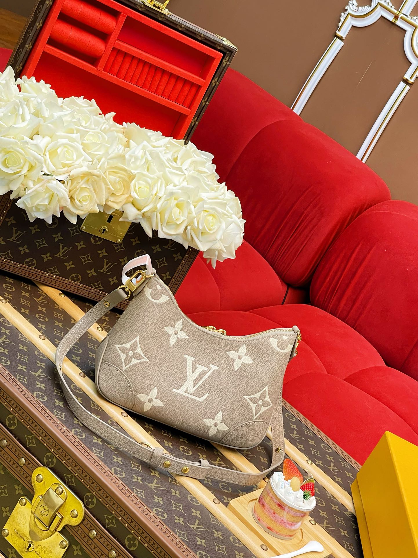 Louis Vuitton Monogram Empreinte 手袋lv,包 5