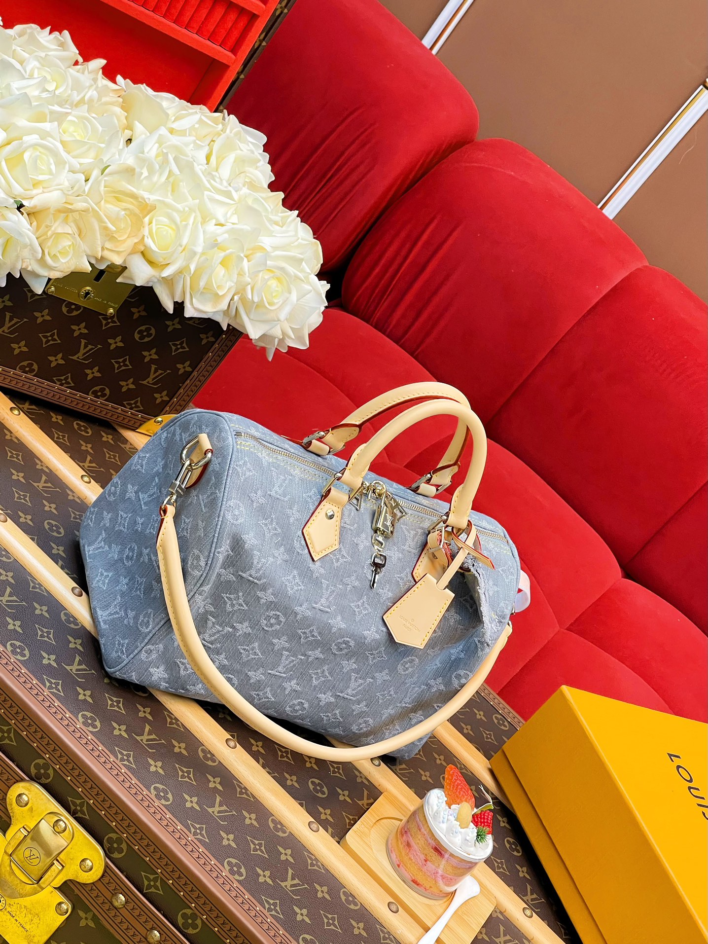 Louis Vuitton Speedy 手袋lv,包 4