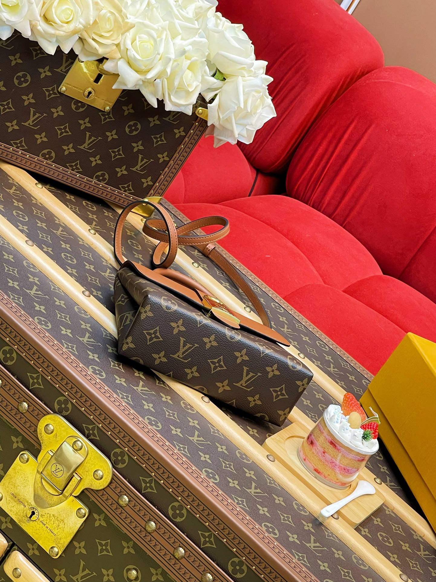 Louis Vuitton Locky BB 手袋lv,包 7