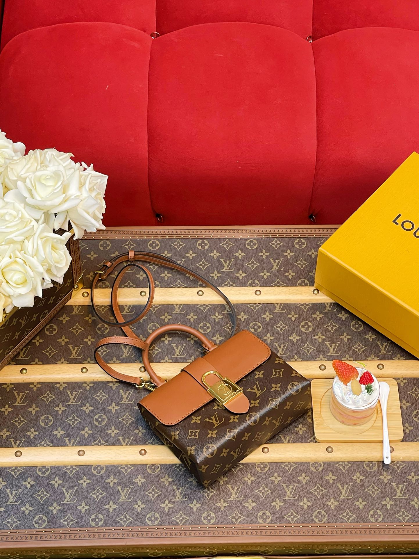 Louis Vuitton Locky BB 手袋lv,包 6