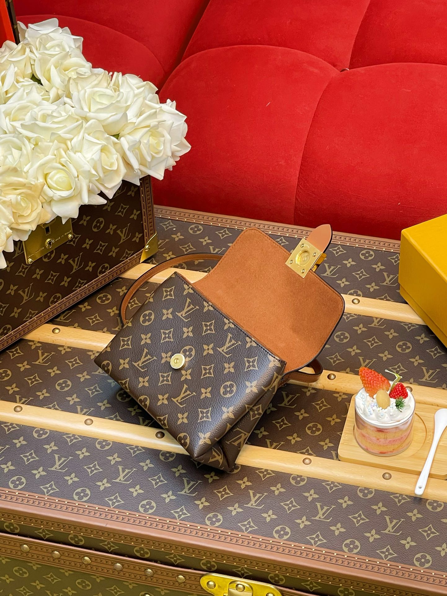 Louis Vuitton Locky BB 手袋lv,包 8