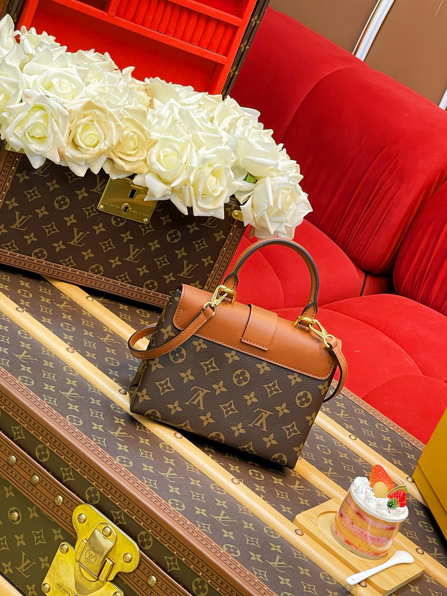 Louis Vuitton Locky BB 手袋lv,包 4