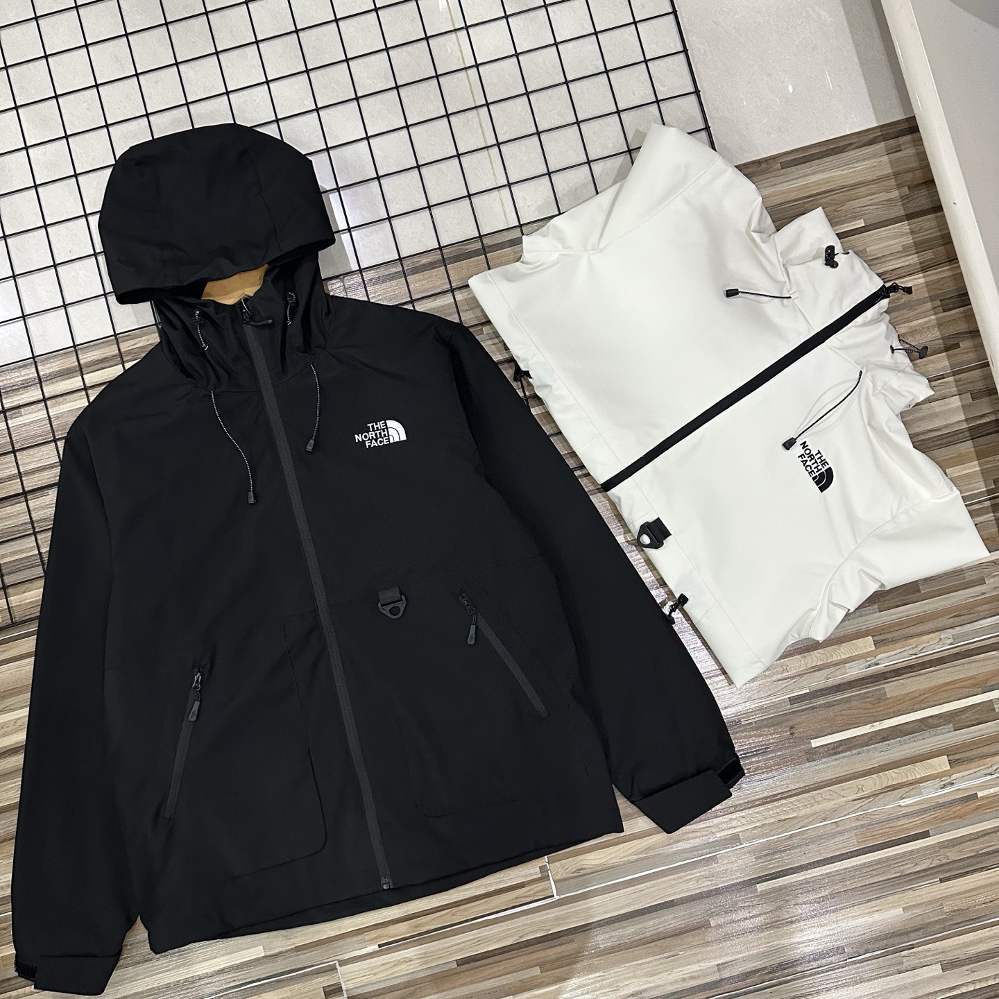 The North Face Windbreaker Jacket, Lightweight Hooded Windproof Outdoor Coat