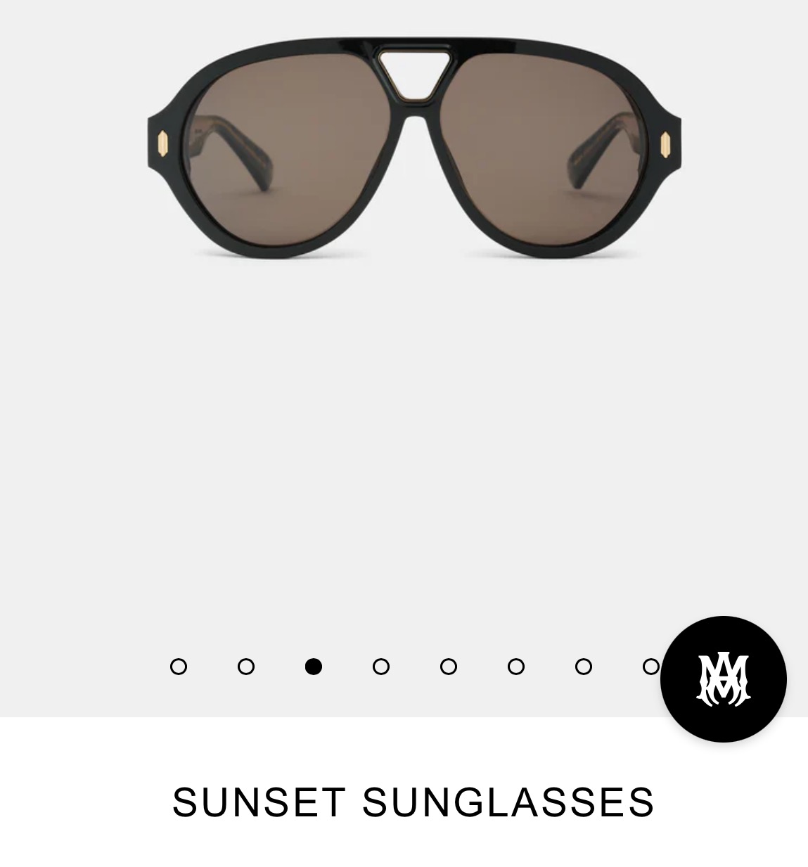 AmiriMod：Sunsel AMACSN1011Sunset Aviator-Frame Aceta