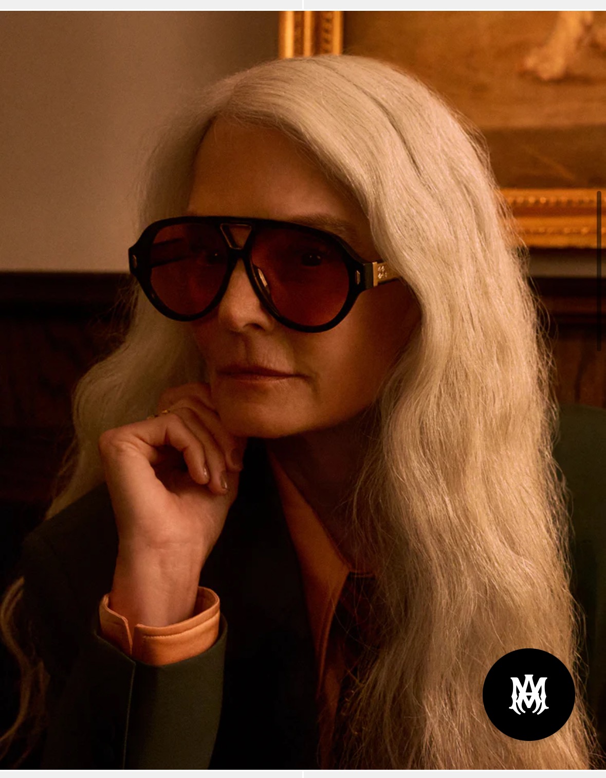 AmiriMod：Sunsel AMACSN1011Sunset Aviator-Frame Aceta