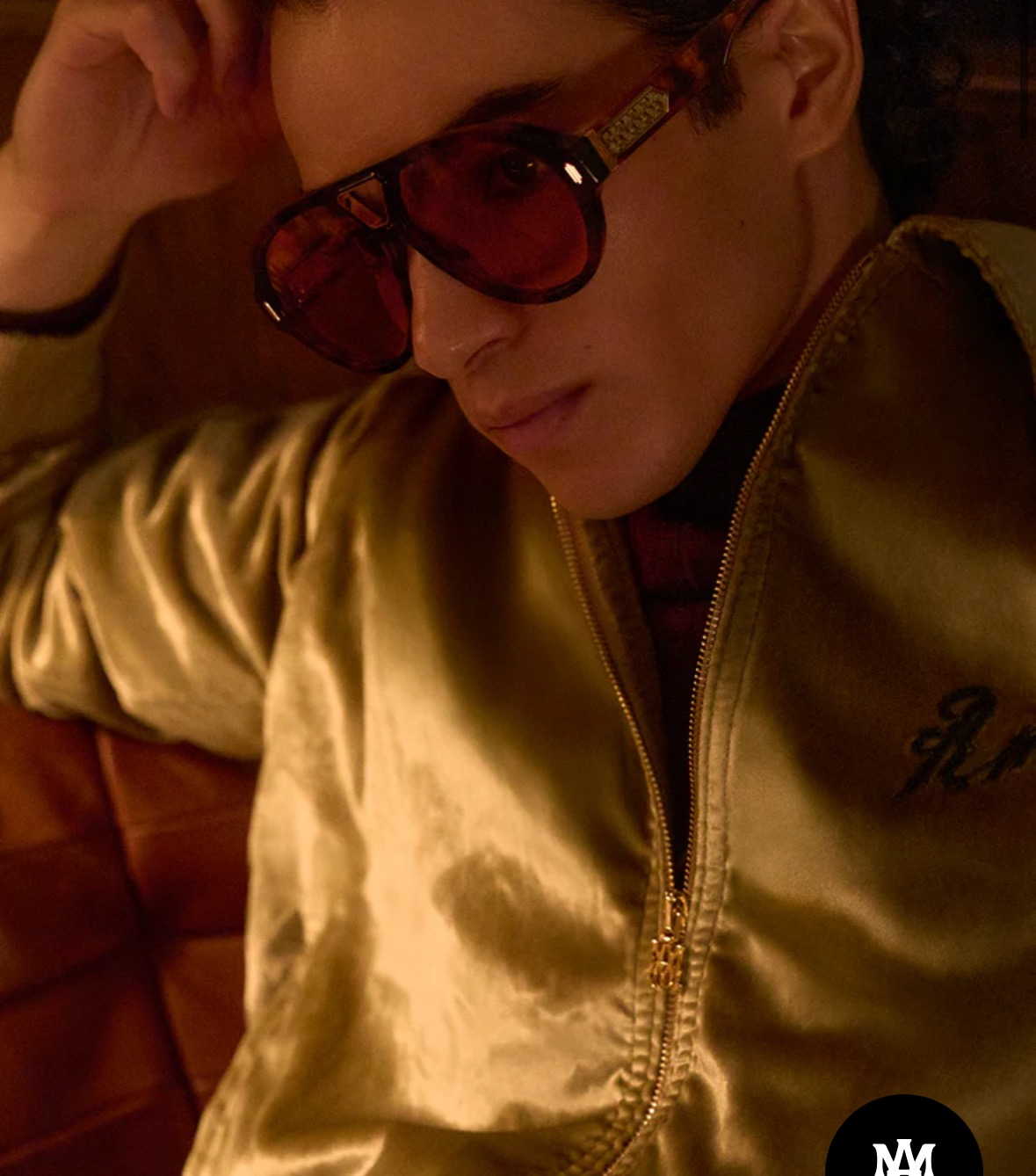 AmiriMod：Sunsel AMACSN1011Sunset Aviator-Frame Aceta