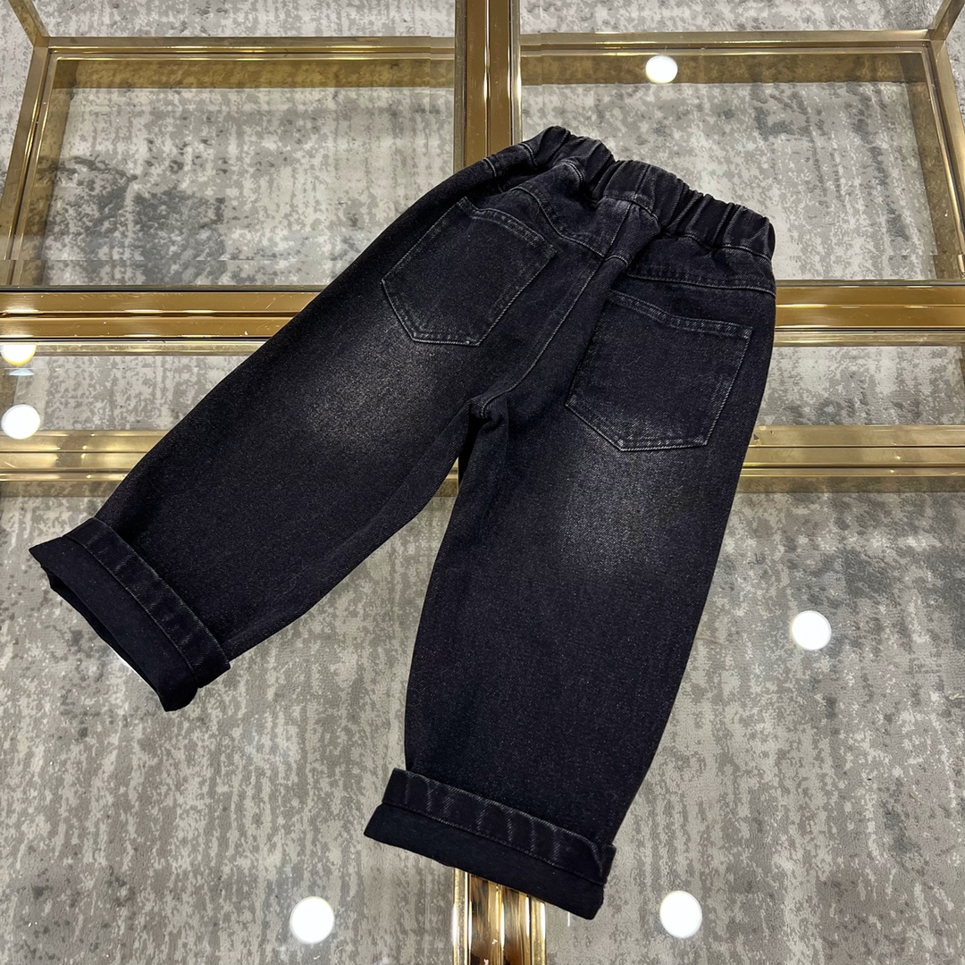 Handcrafted Wide-Legged Custom Jeans: 2024 Cowboy Style with Intricate Design - 图片 5