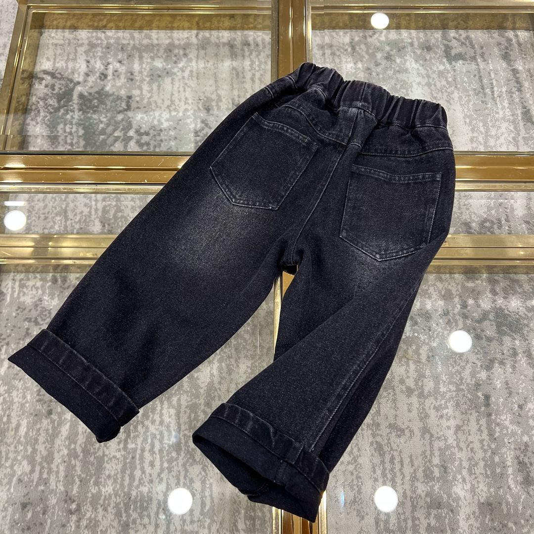 Handcrafted Wide-Legged Custom Jeans: 2024 Cowboy Style with Intricate Design - 图片 8