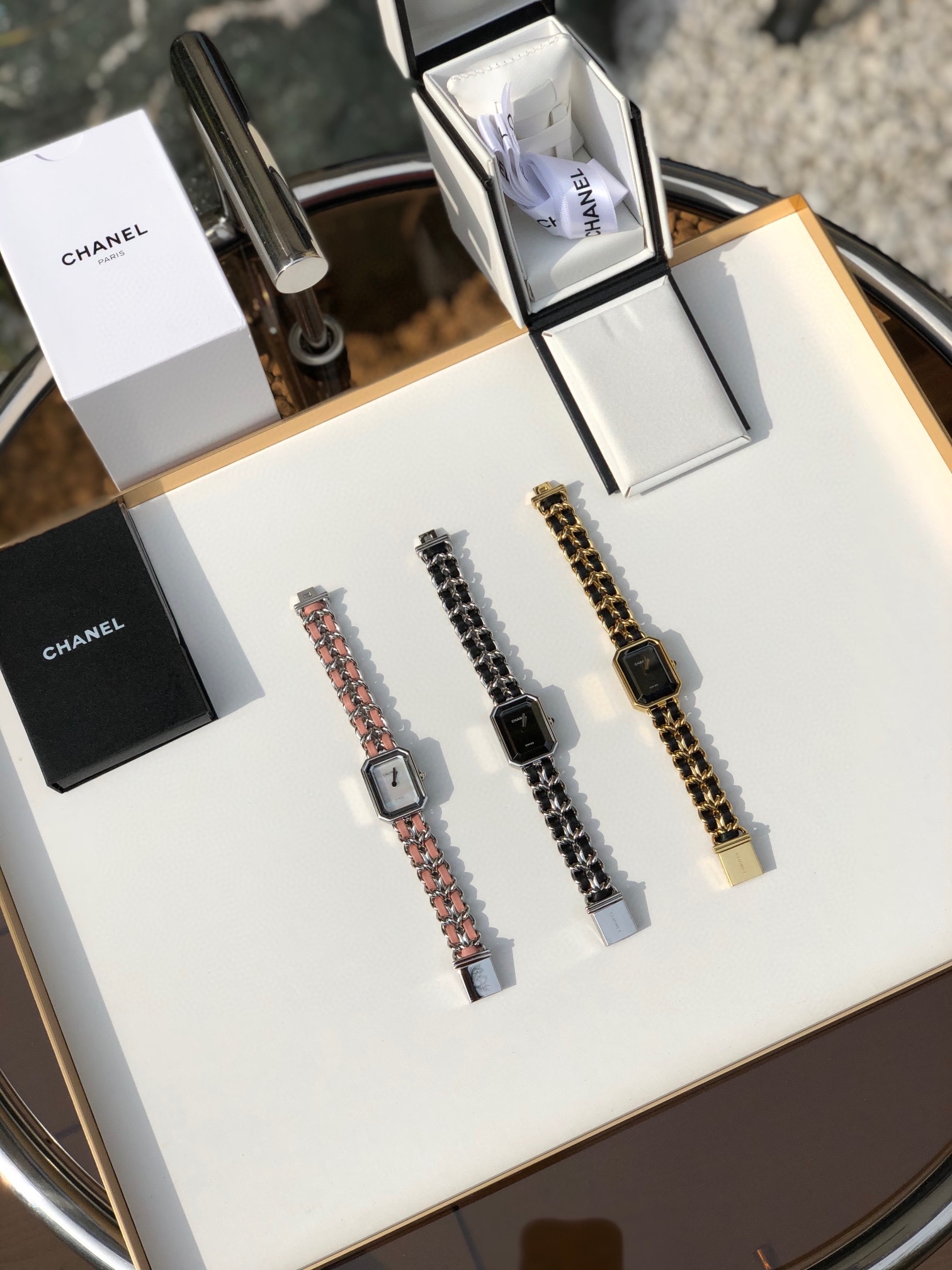 Chanel Première Watch: Iconic Design, Black, Silver, and Gold Options Available 2 i1703472285 8500 0