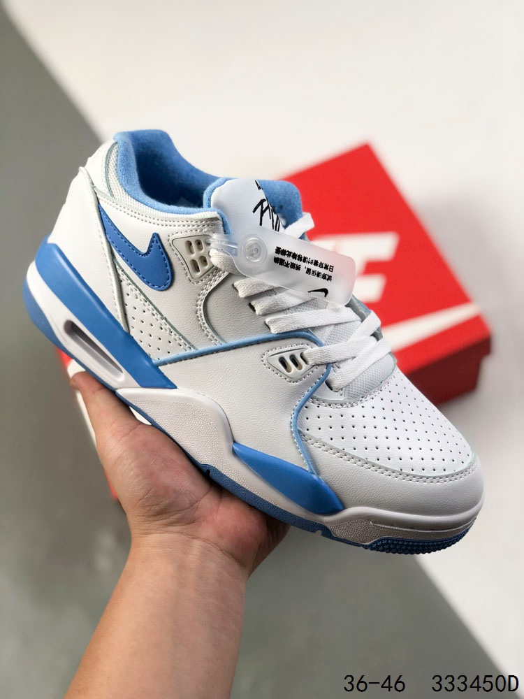 ️ 真标带半码! 耐克Air Flight 89运动鞋· AJ4兄弟款系列 篮球鞋 重塑80年代后期非凡篮球战靴的经典风范,利落皮革结构搭载卓越缓震系统,重现传世经典的卓越性能.取用皮革与合成材质组合鞋面,简约利落潮流运动 ID:333450D