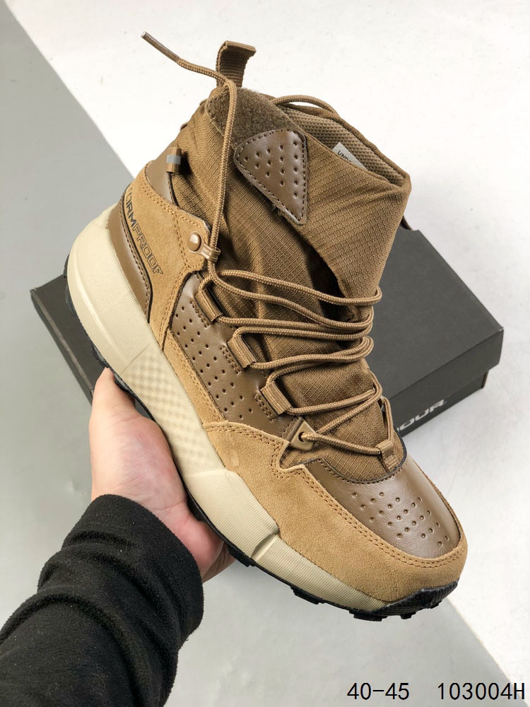 💰170
安德玛Under Armour Stellar 柔软舒适 高帮 户外靴 
尺码：40-45
ID：103004H